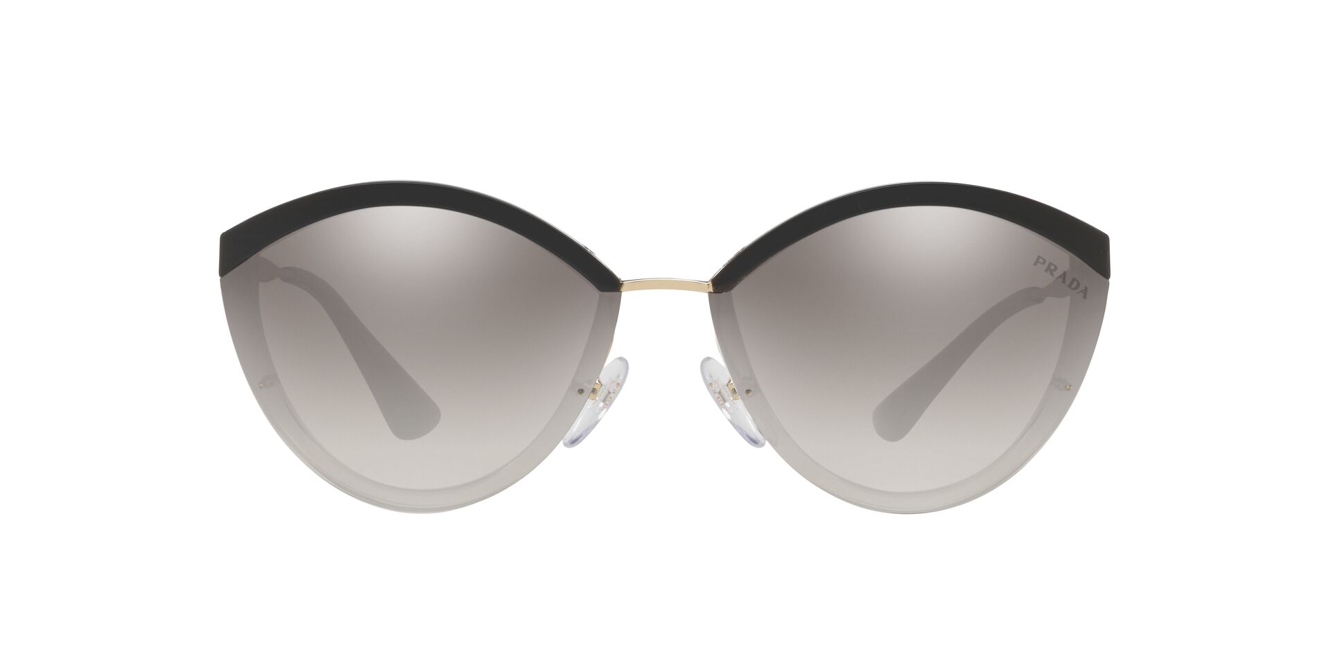 PR 07US Gold/Light Grey Gradient Dark Grey Mirror Silver L