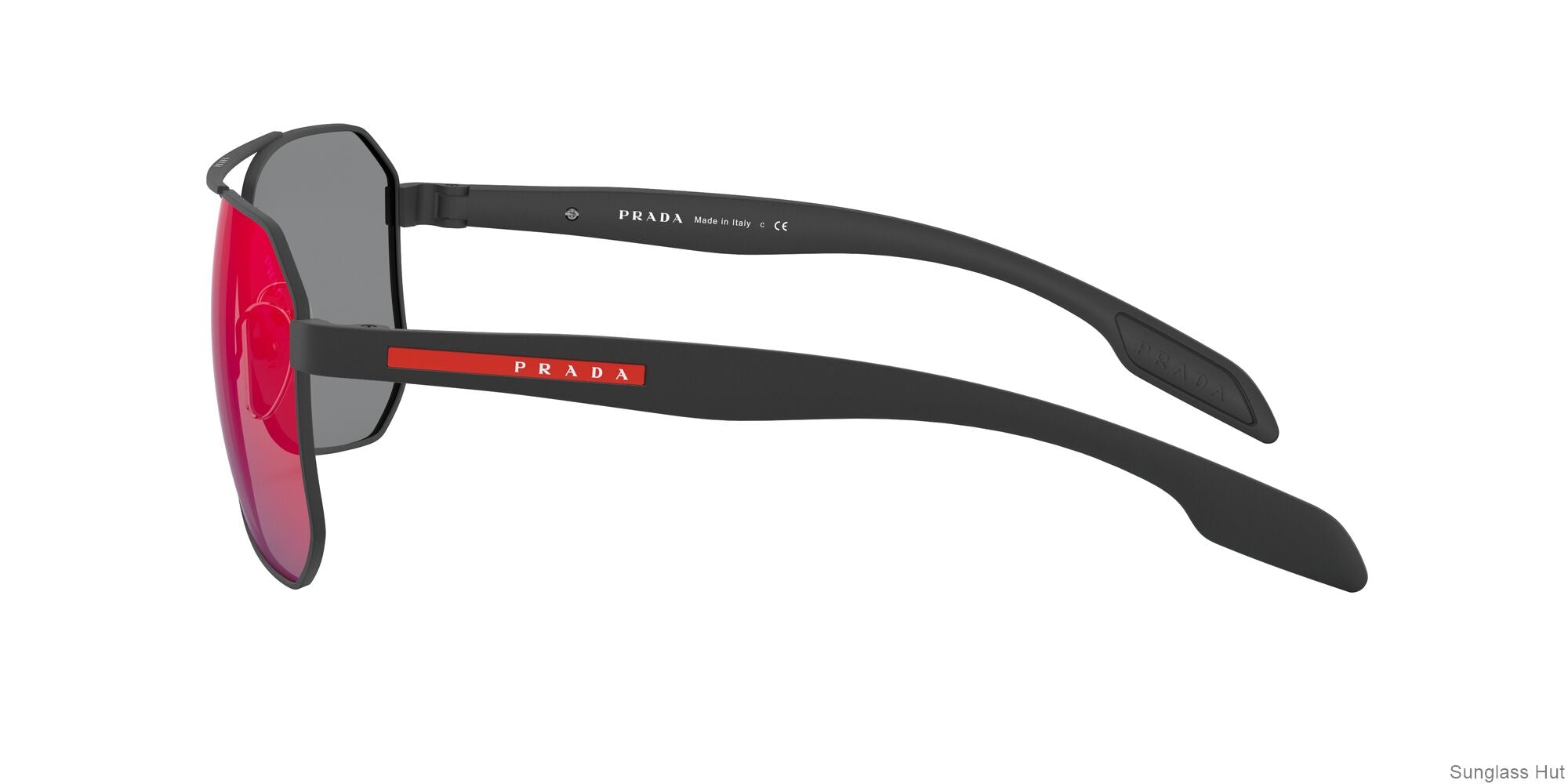 PS 51VS Black/Dark Grey Mirror Blue/Red XXL