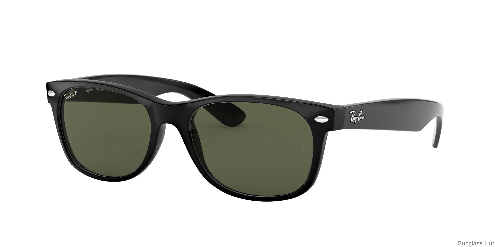 RB2132 Black/Polarized Green Classic G-15/Polarized STD