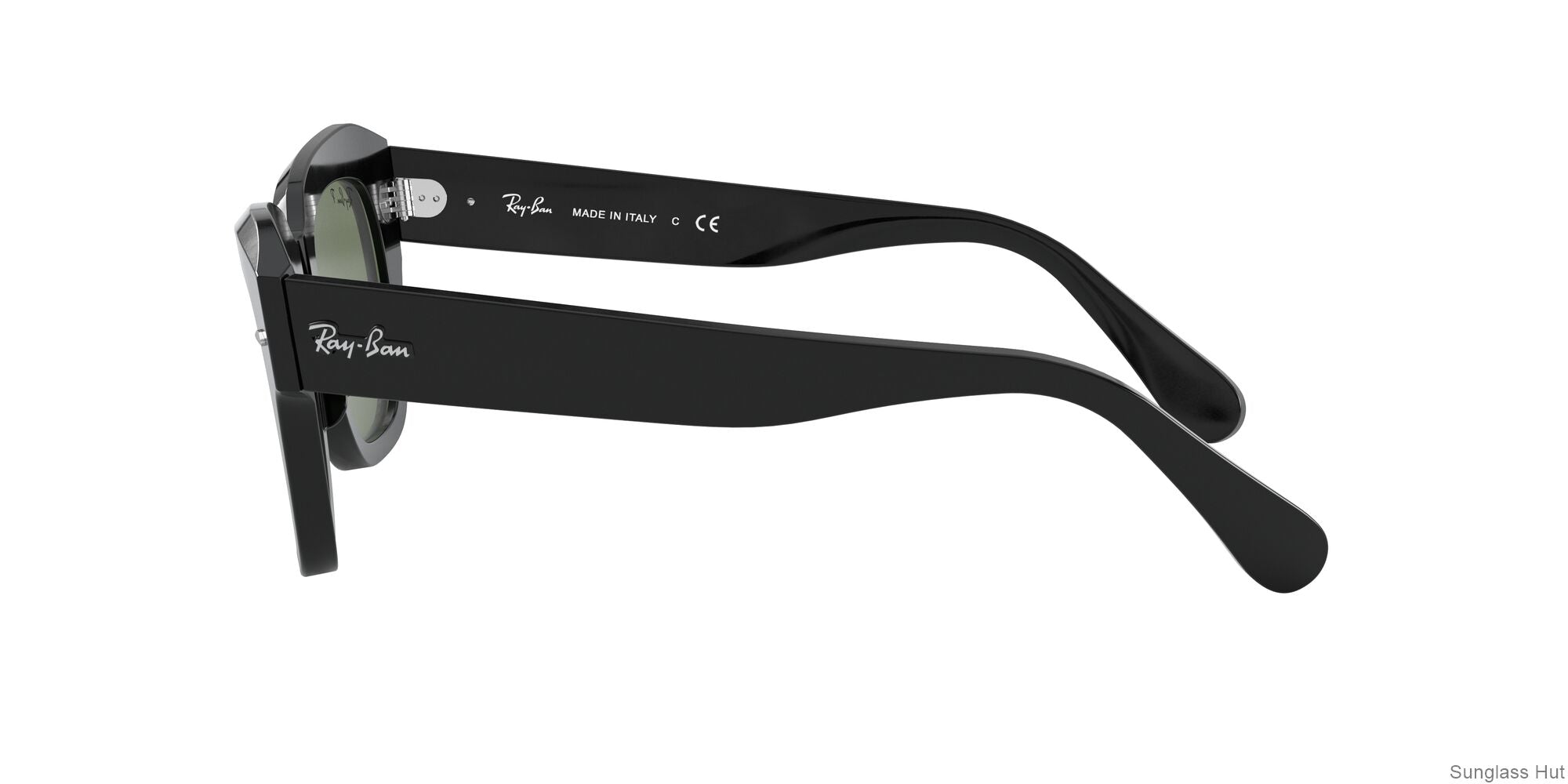 RB2186 Black/Polarized Green Classic G-15/Polarized STD