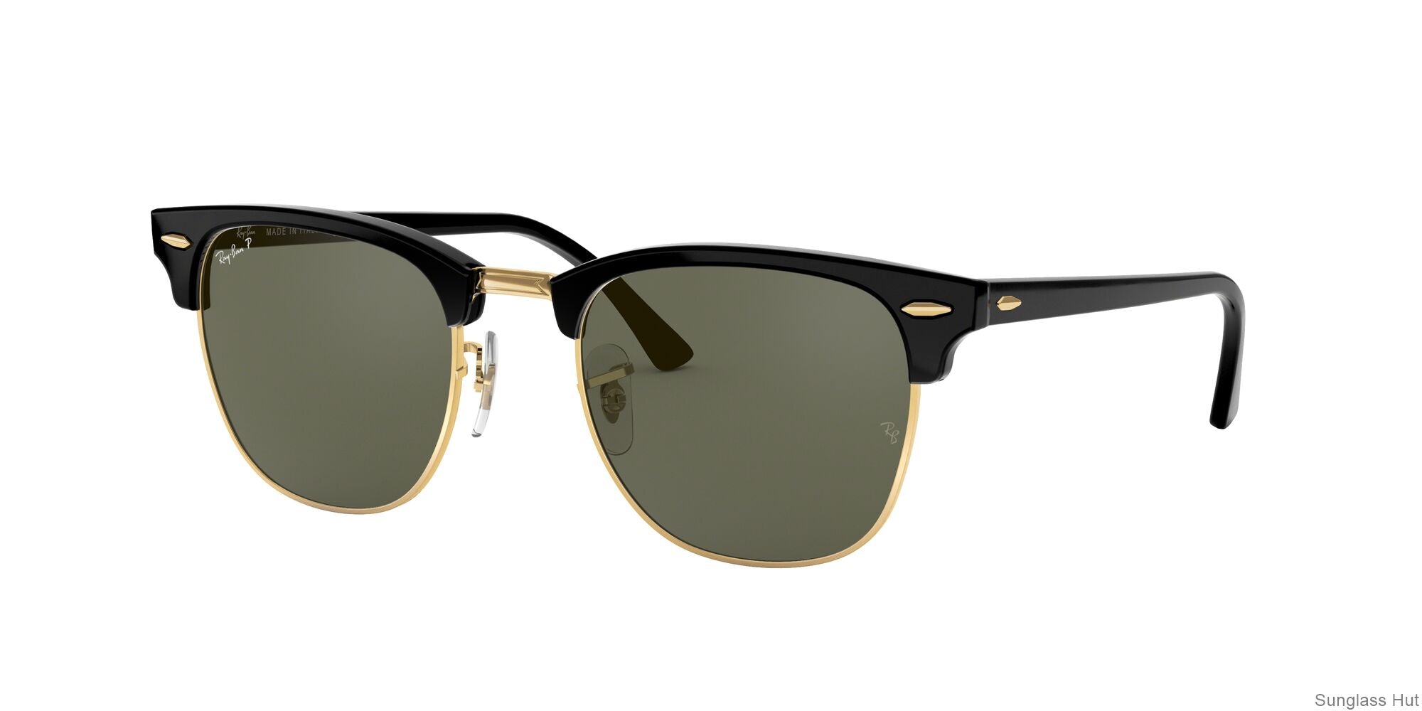 RB3016 Black/Polarized Green Classic G-15/Polarized L