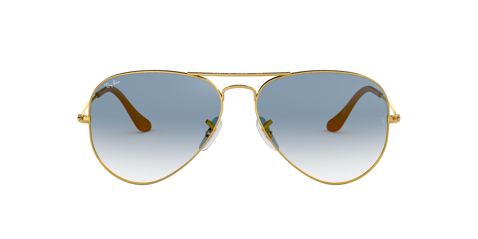 RB3025 Gold/Light Blue Gradient S