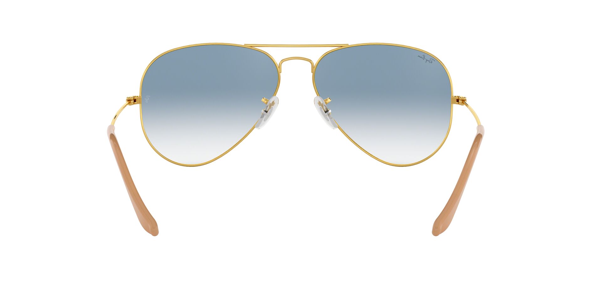 RB3025 Gold/Light Blue Gradient S