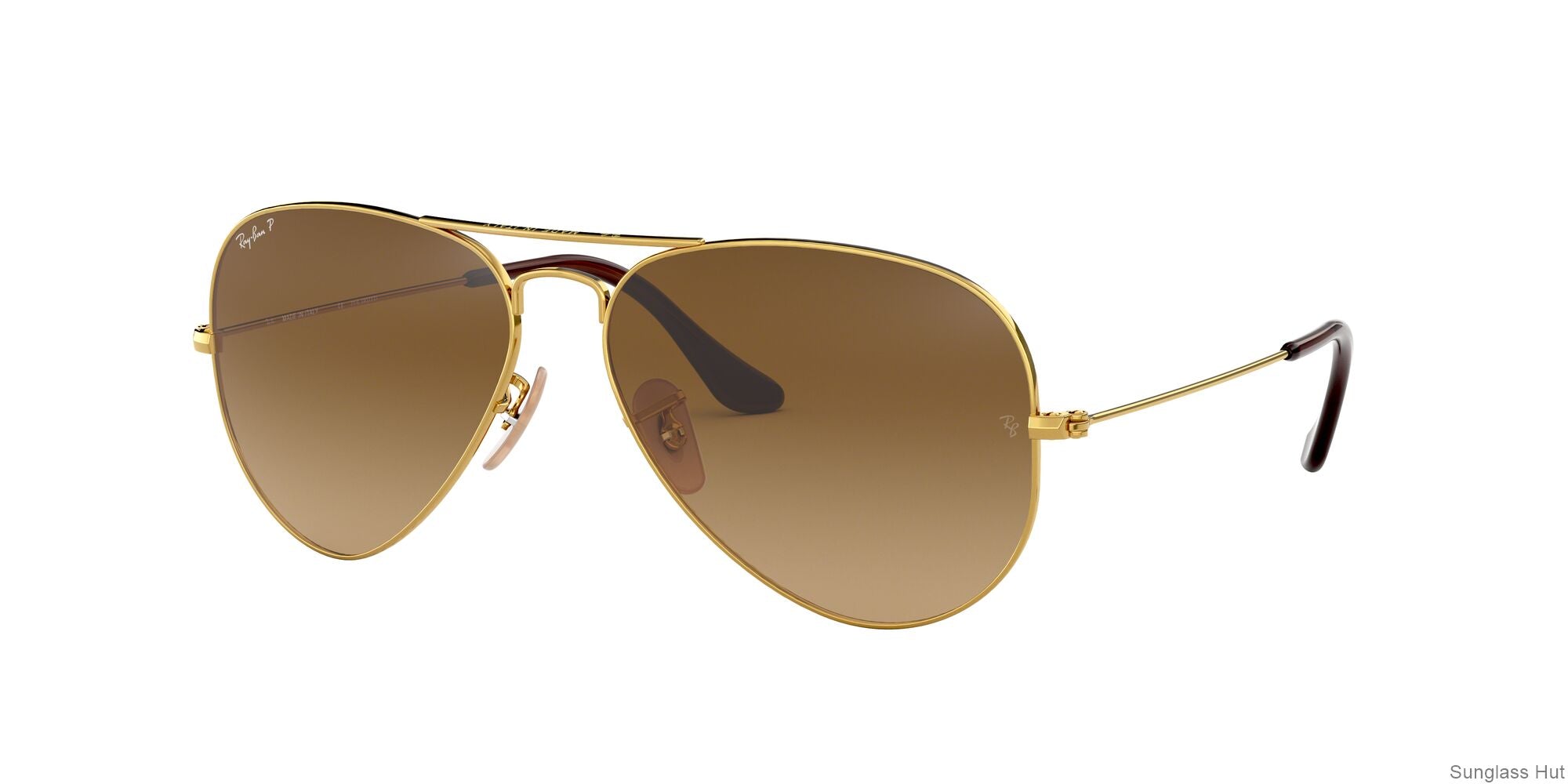 RB3025 Gold/Polarized Brown Gradient/Polarized STD