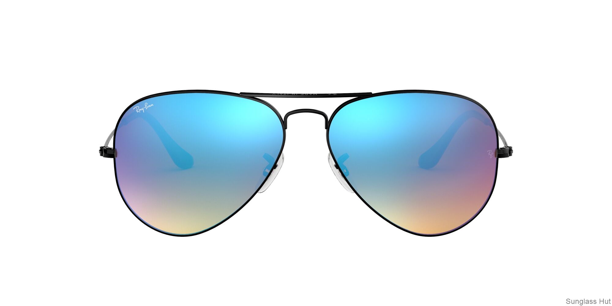 RB3025 Black/Blue Gradient Flash STD