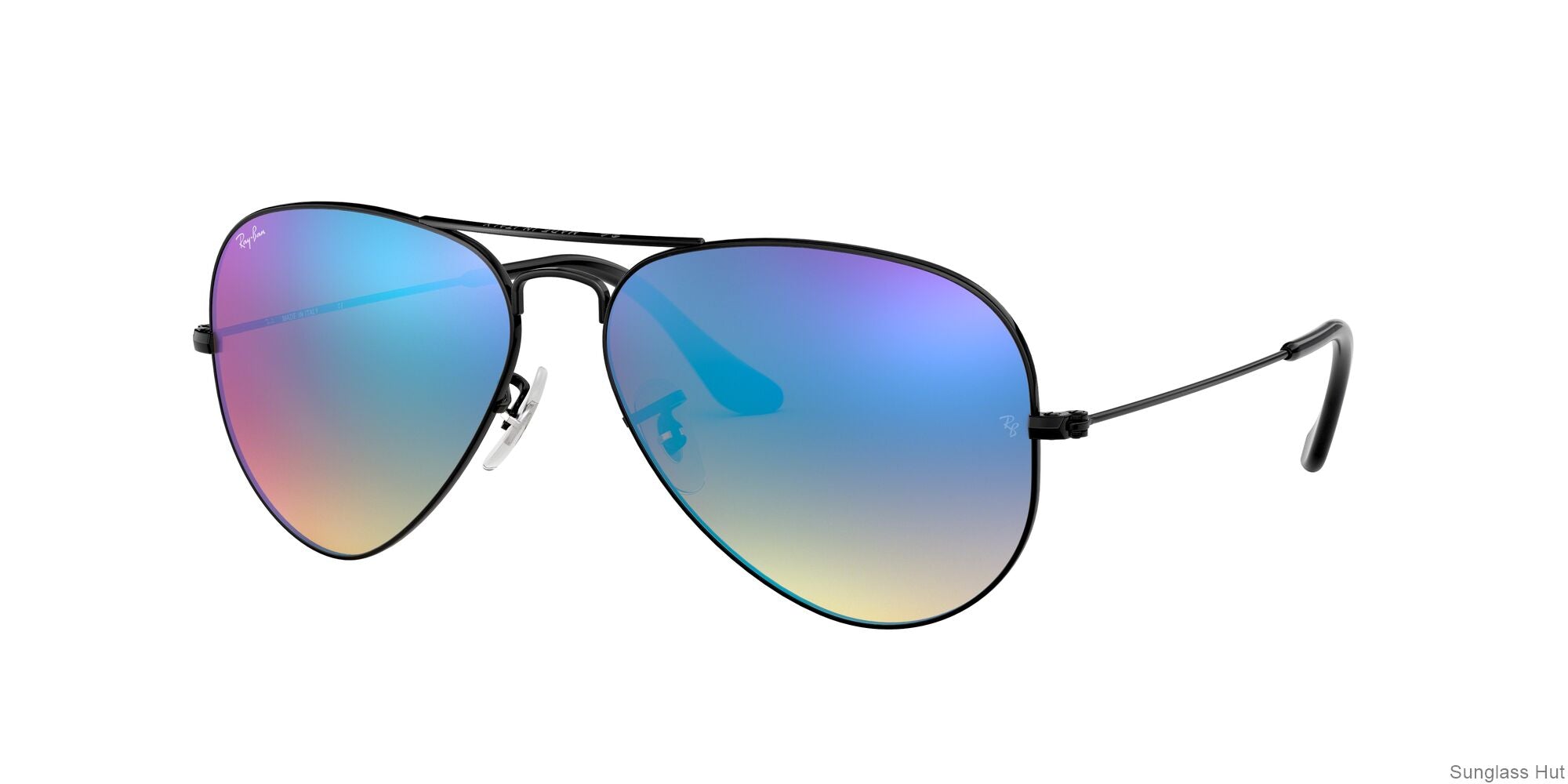 RB3025 Black/Blue Gradient Flash STD