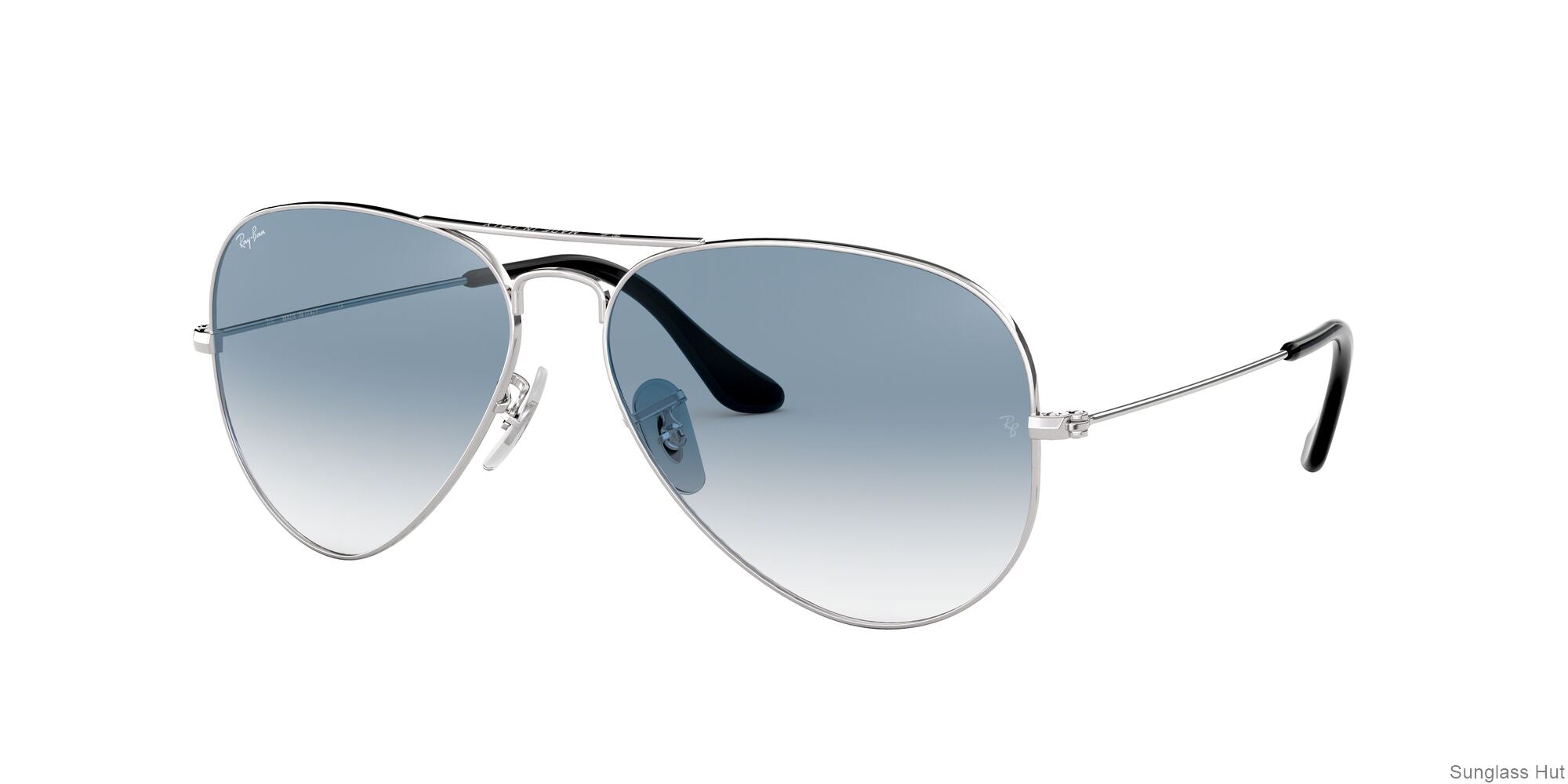 RB3025 Silver/Light Blue Gradient STD