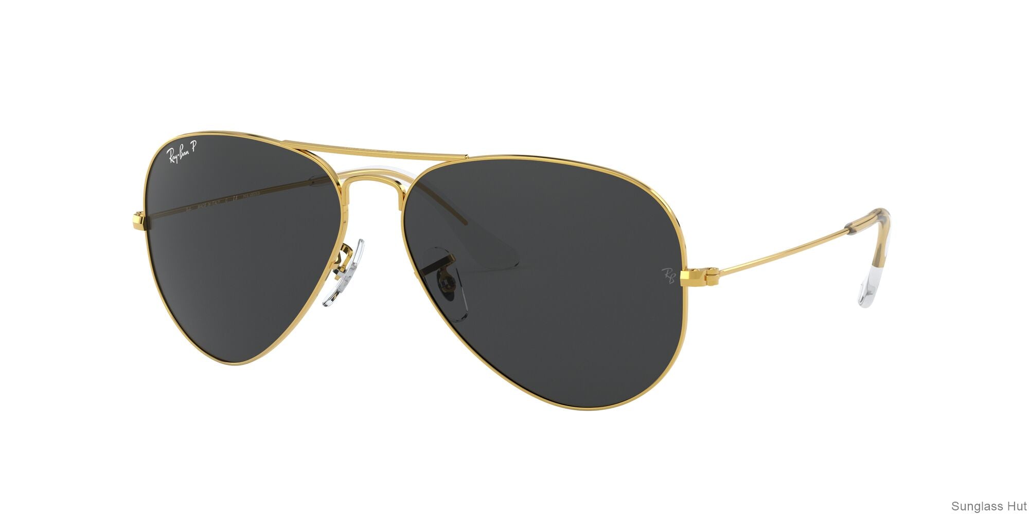 RB3025 Aviator Classic Gold/Black/Polarized XL