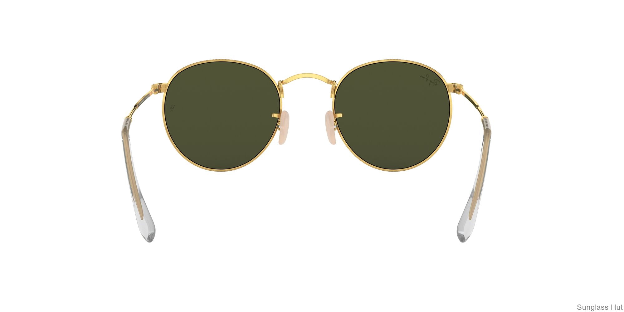 RB3447 Ray-Ban Round Metal Gold/Dark Green S