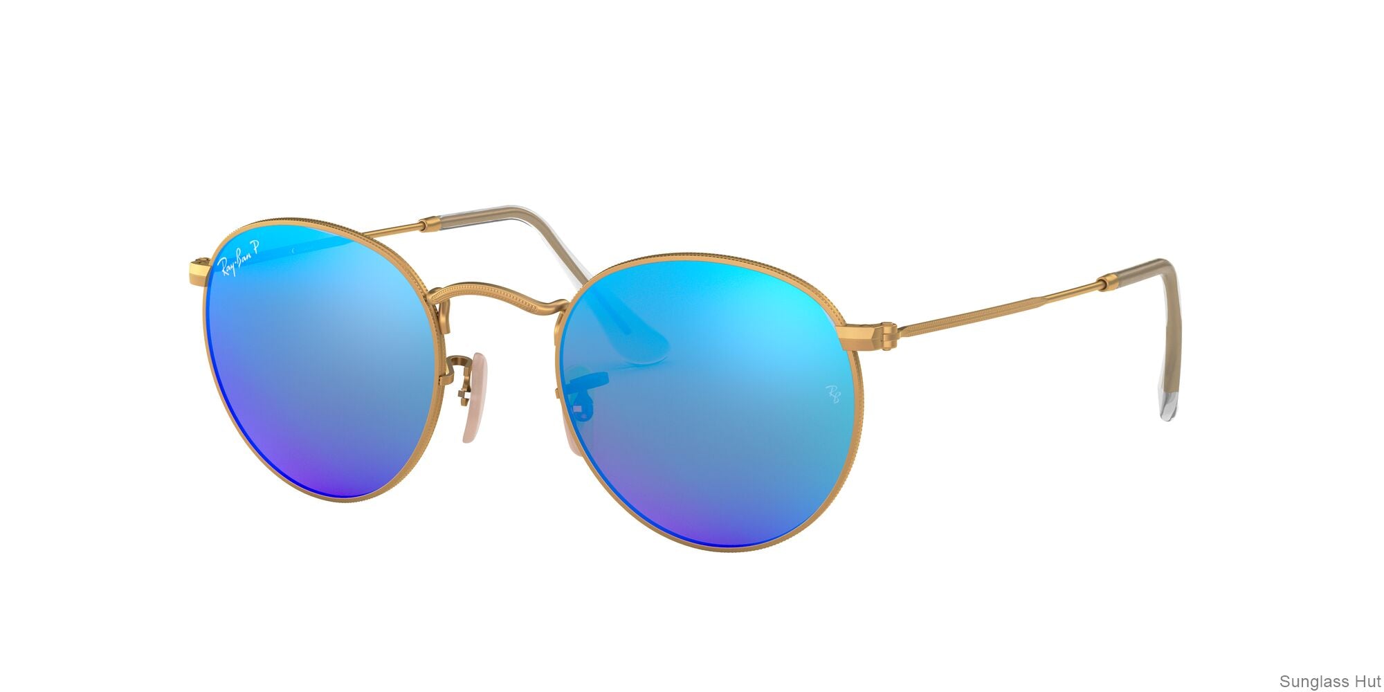 RB3447 Gold/Polarized Blue/Polarized STD