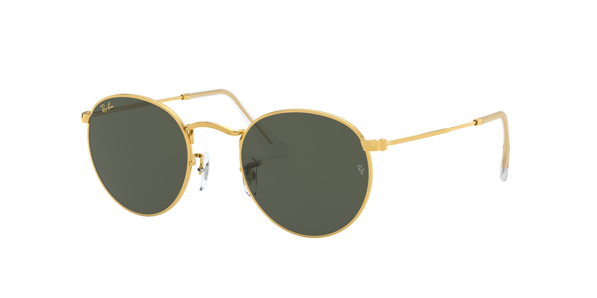 RB3447 Round Metal Legend Gold Gold/Green L