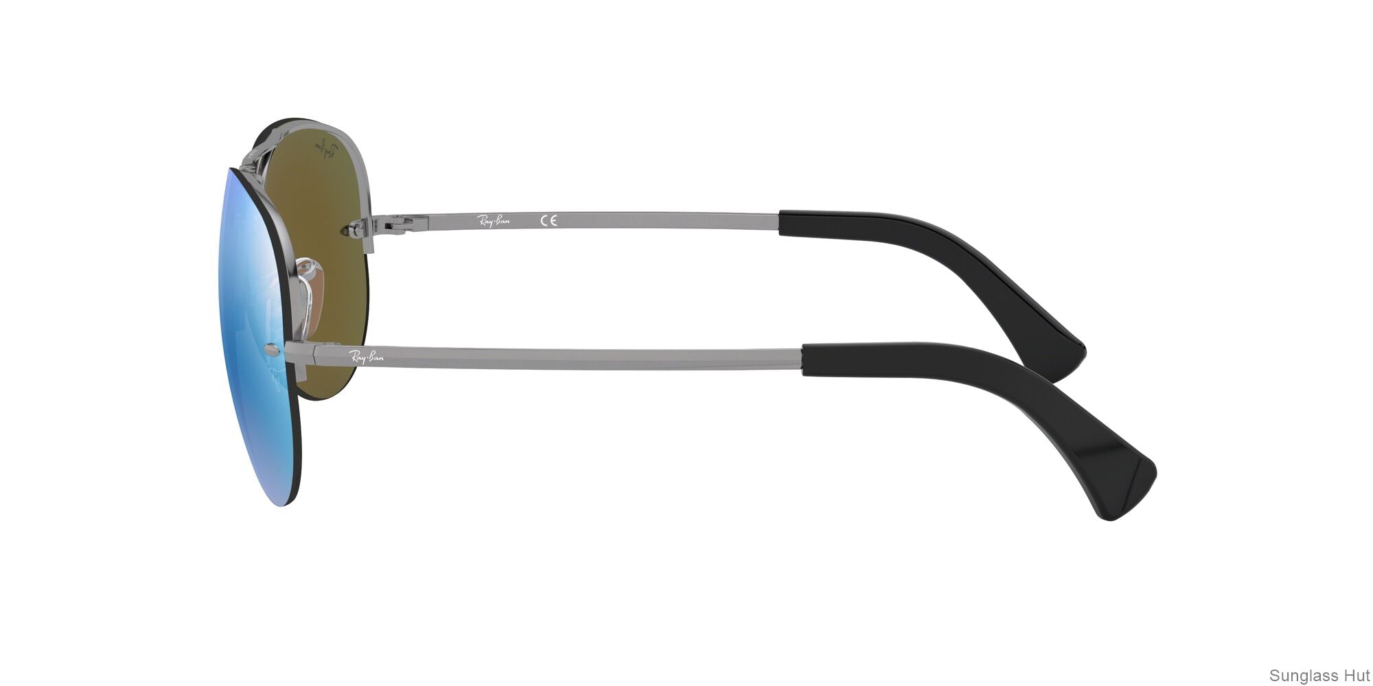 RB3449 Grey/Blue Mirror STD