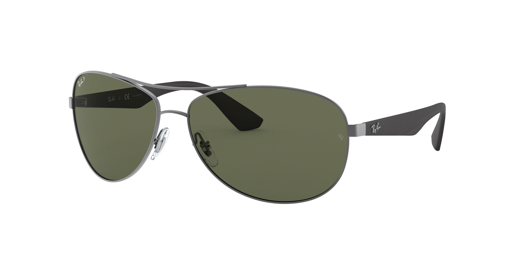 RB3526 Black/Green/Polarized STD