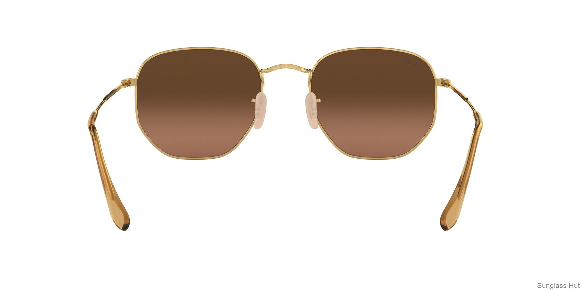 RB3548N Gold/Brown Gradient Grey L