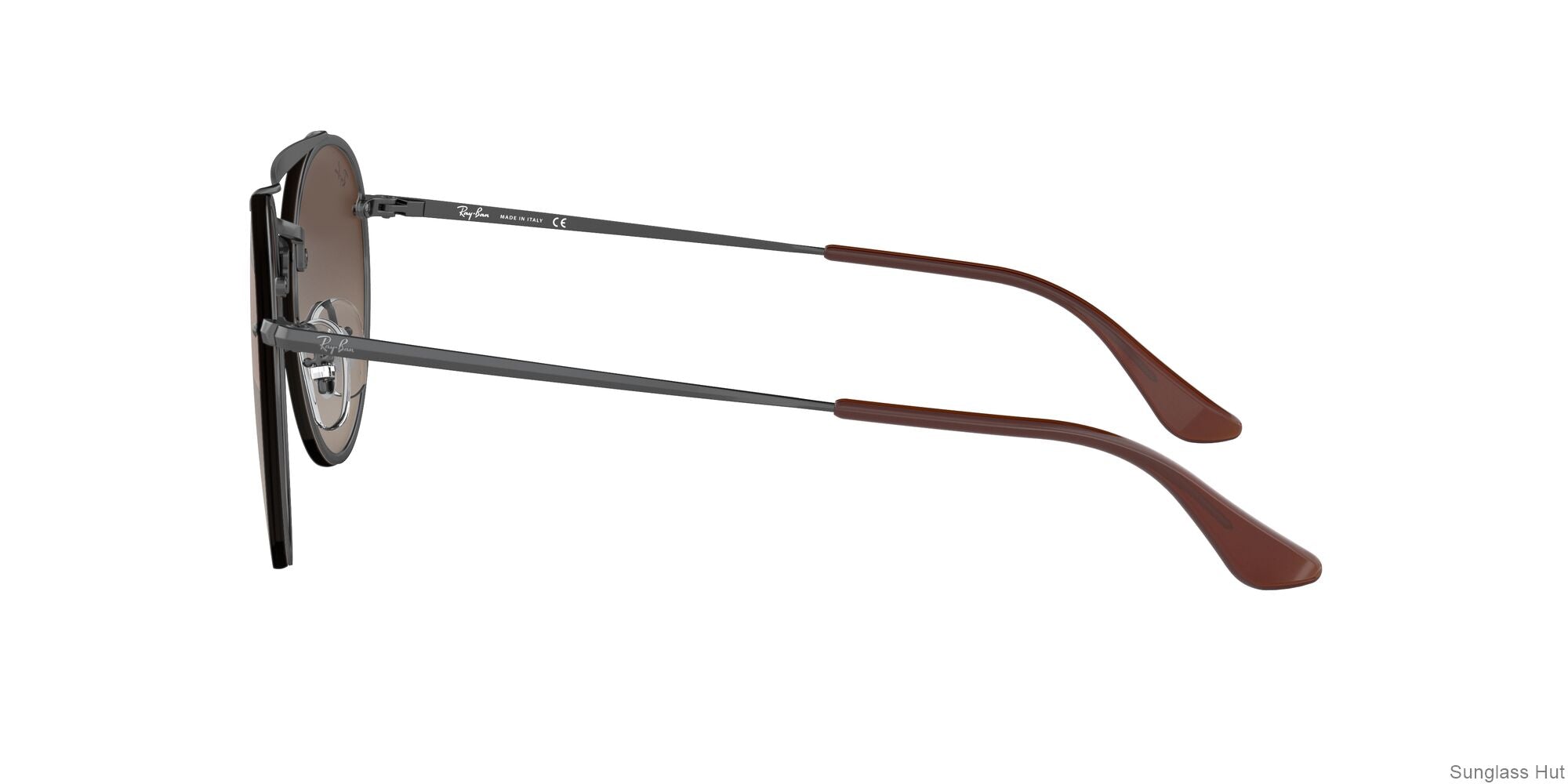 RB3614N Grey/Brown Gradient Dark Brown STD