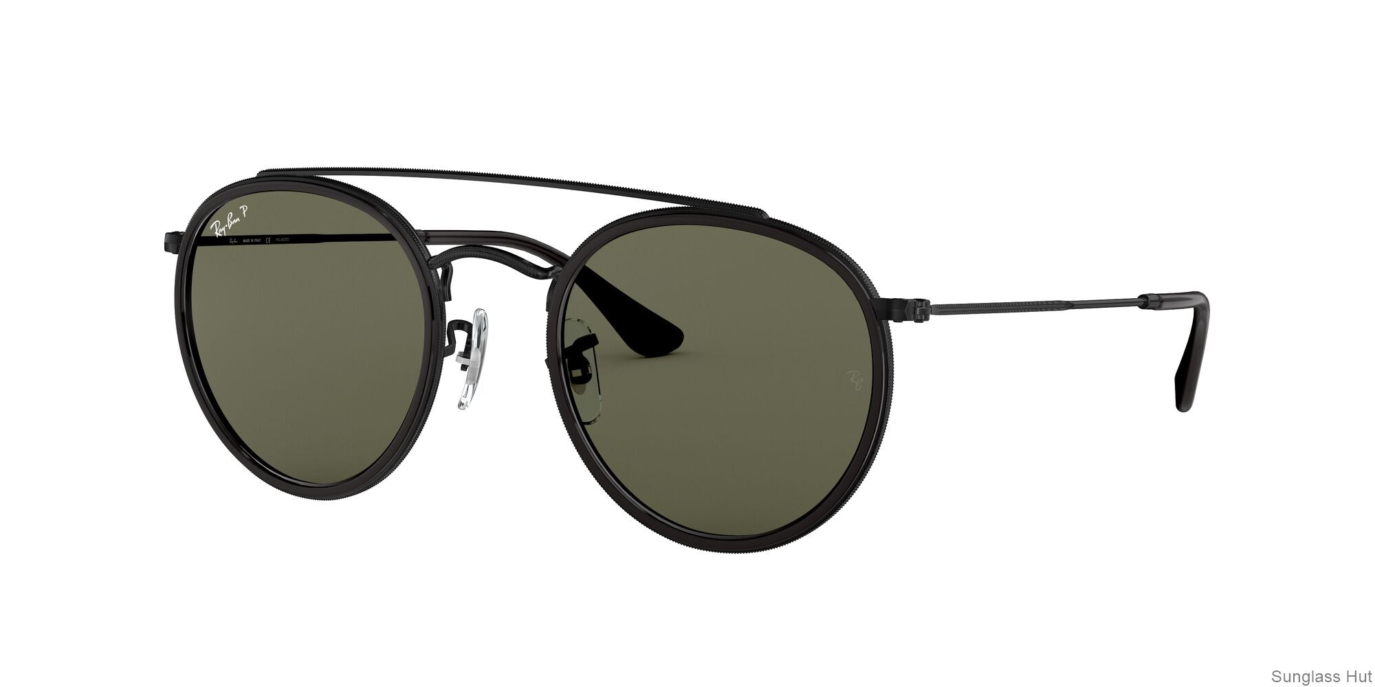 RB3647N Black/Polarized Green Classic G-15/Polarized STD