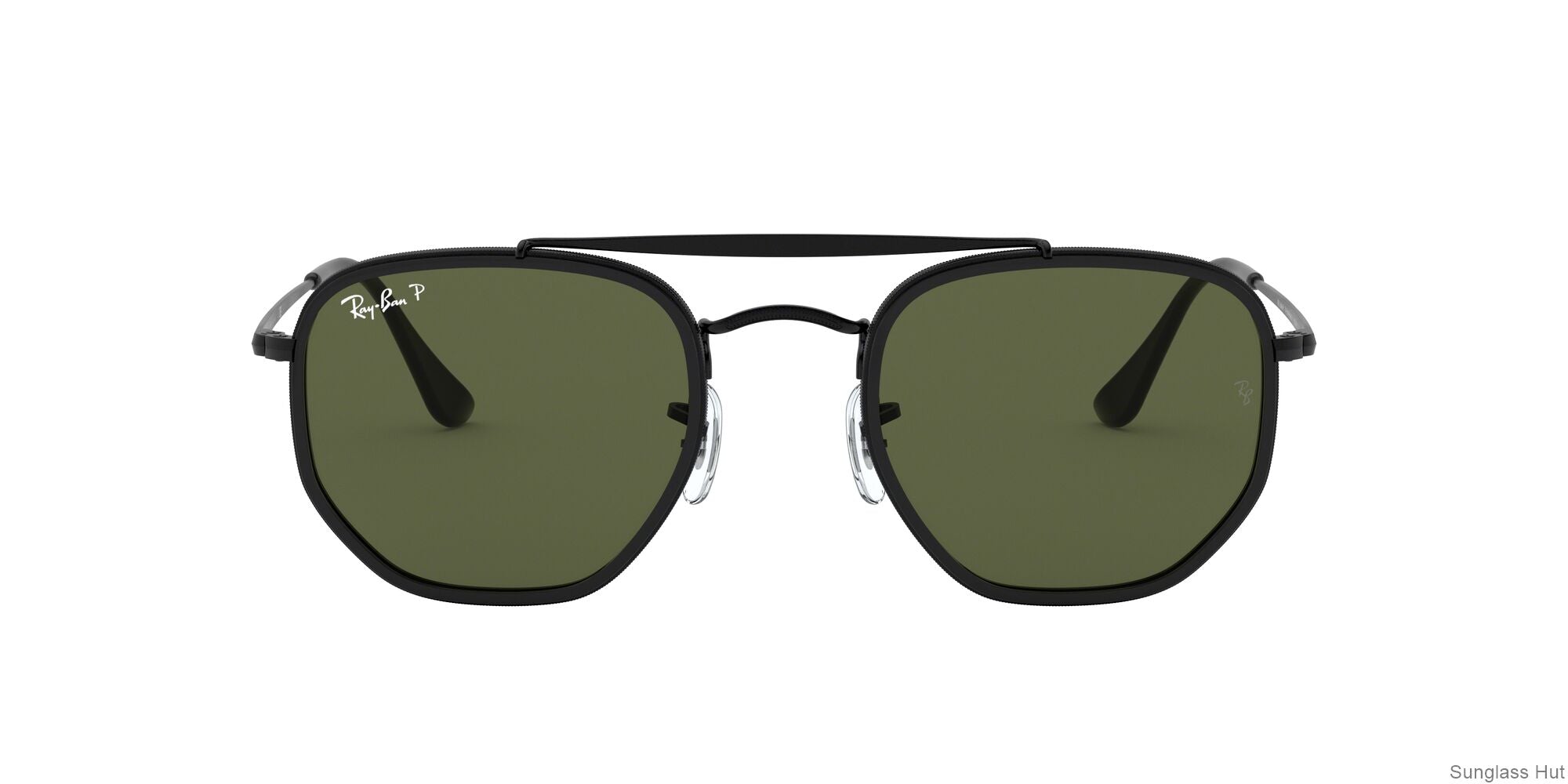 RB3648M Black/Polarized Green Classic G-15/Polarized STD