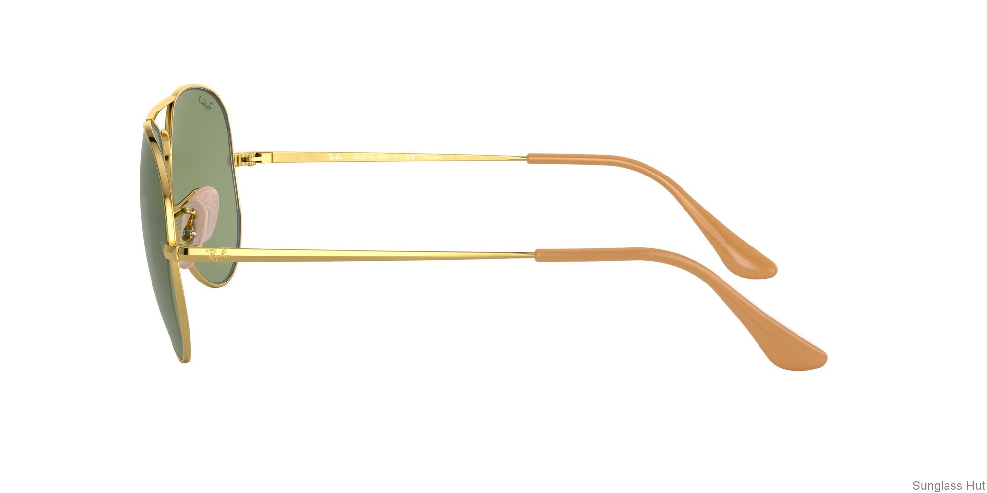RB3689 Gold/Polarized Green Classic G-15/Polarized STD