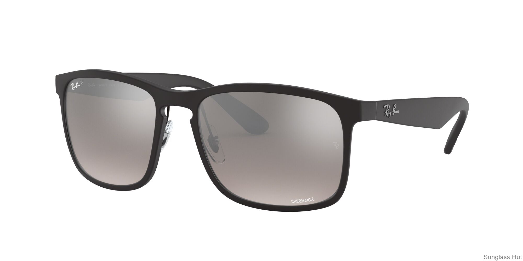 RB4264 Black/Silver Mirror Chromance Polarized STD