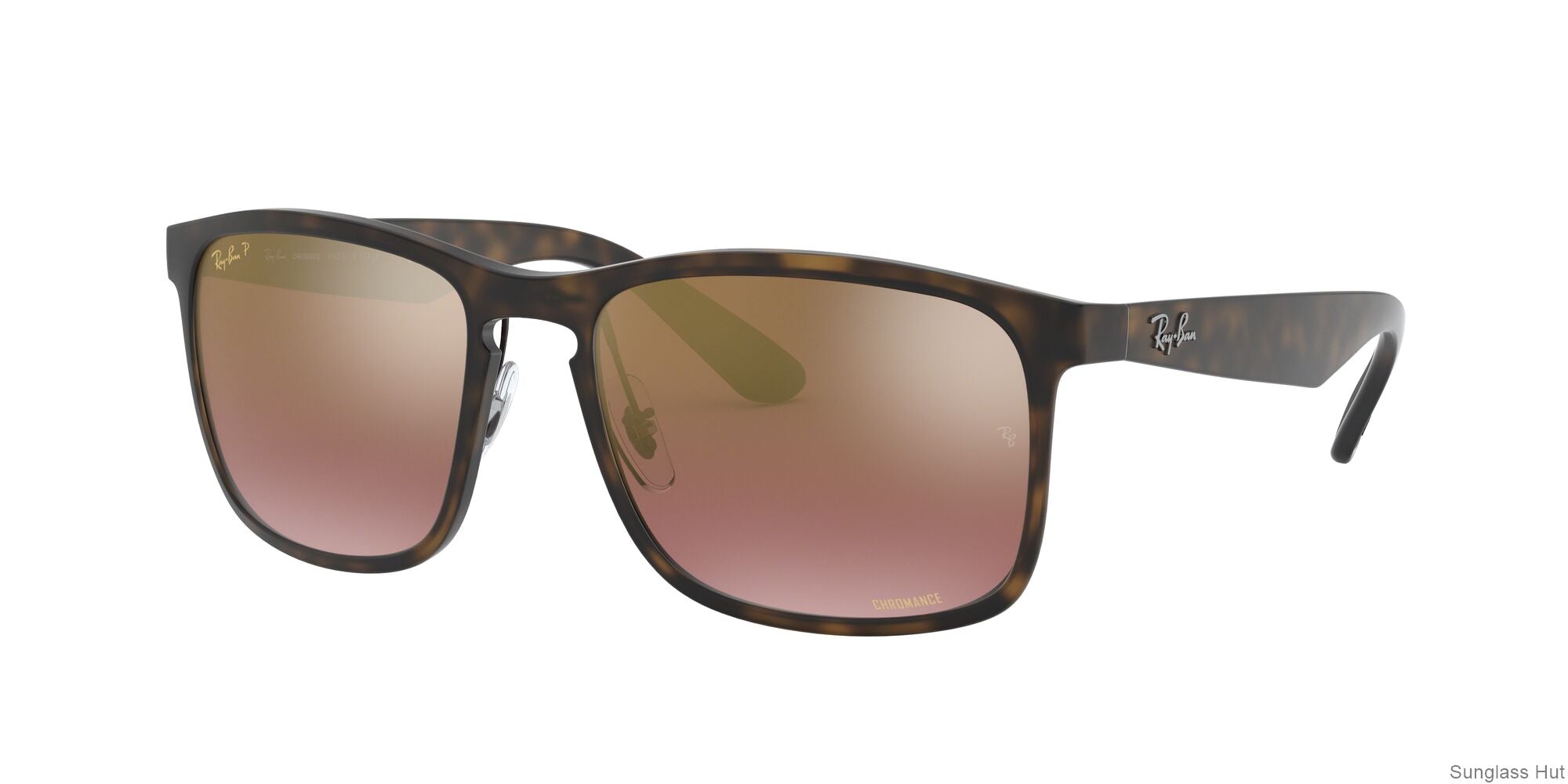 RB4264 Tortoise/Purple Mirror Chromance Polarized STD