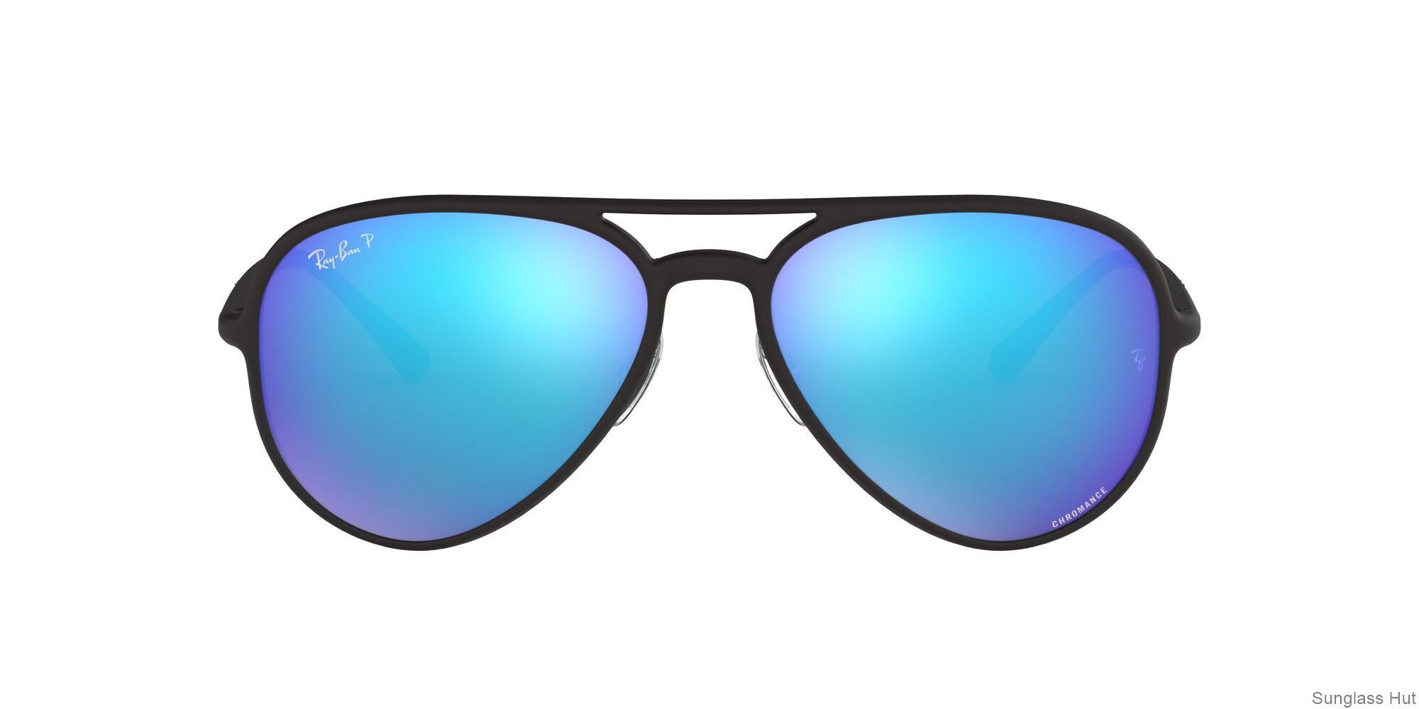 RB4320CH Black/Blue Gradient Mirror Chromance/Polarized STD