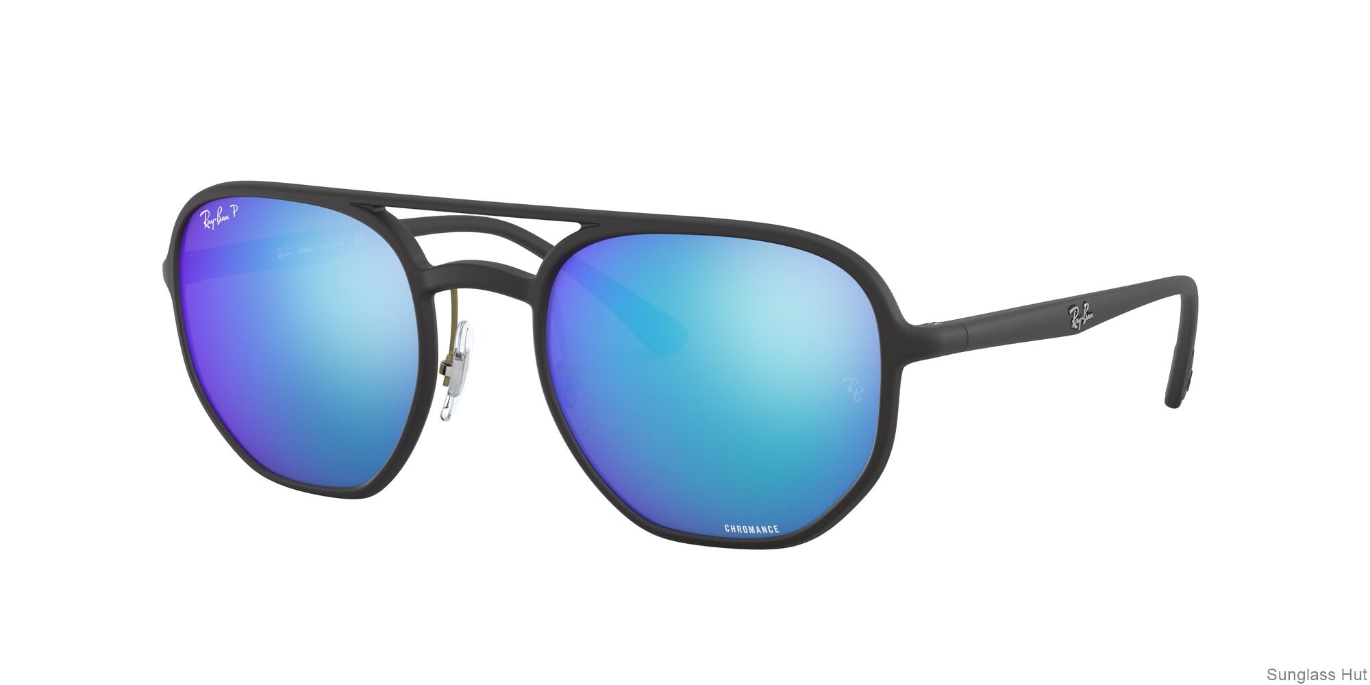 RB4321CH Black/Blue Mirror Chromance Polarized STD