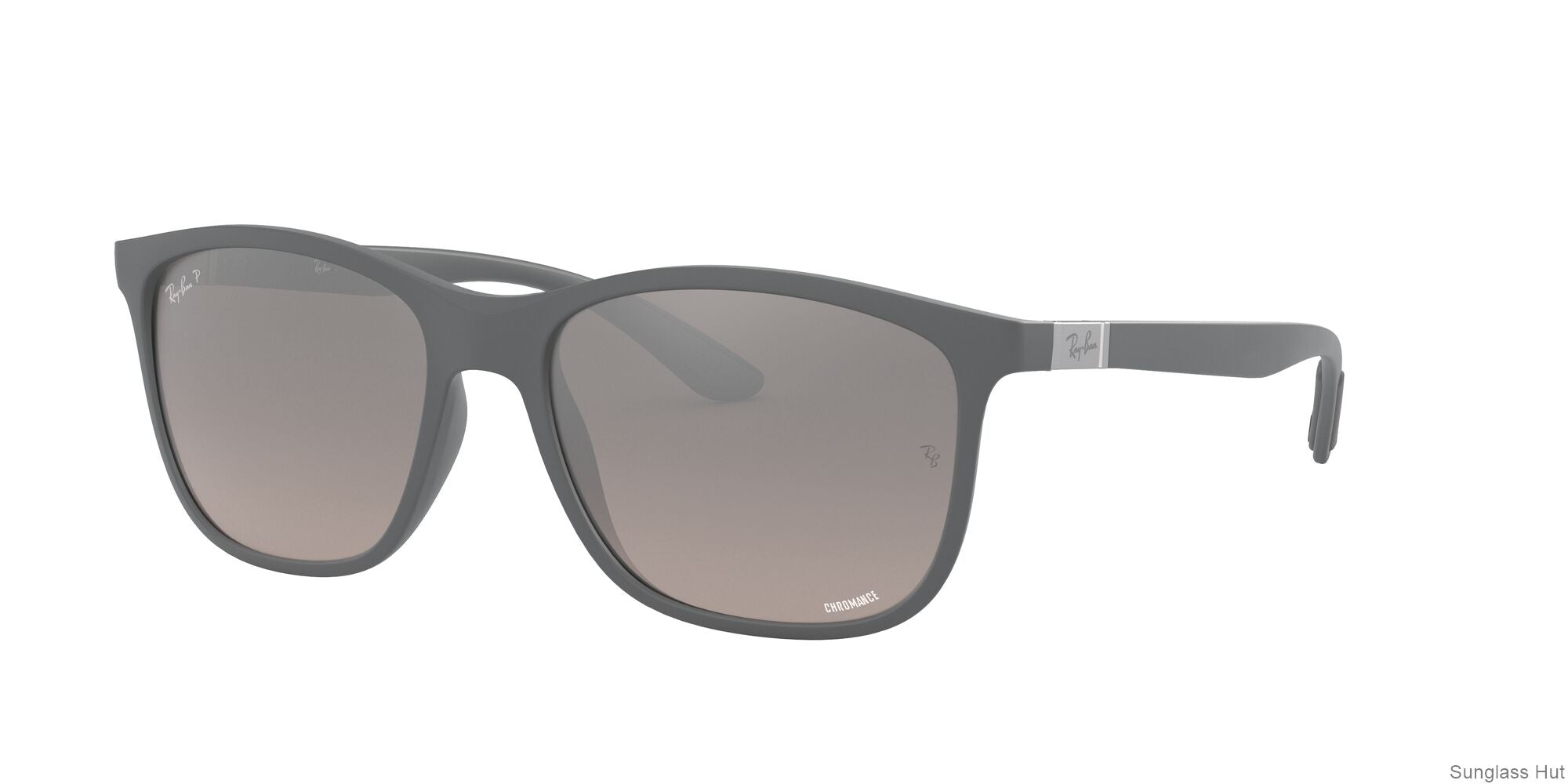 RB4330CH Grey/Silver Mirror Chromance Polarized STD