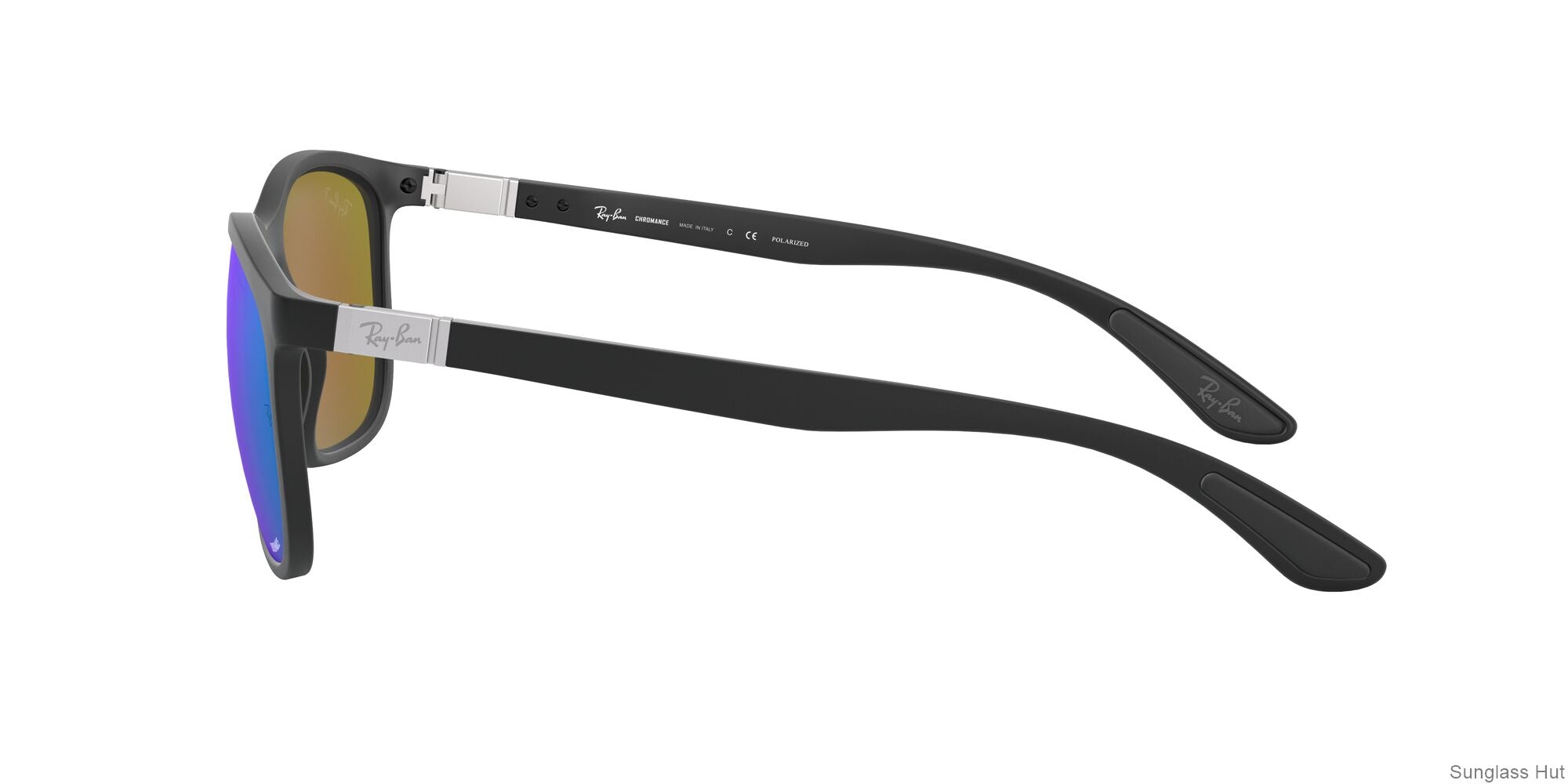 RB4330CH Black/Blue Mirror Chromance Polarized STD