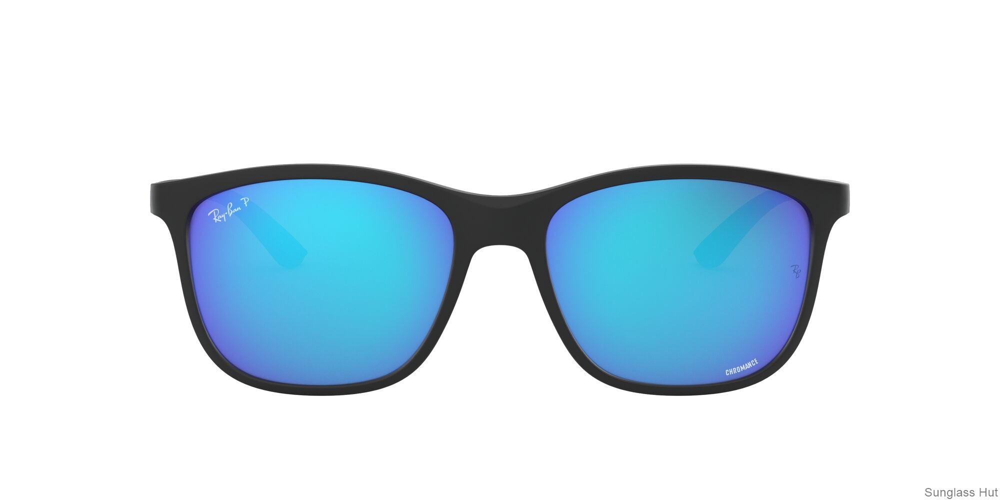 RB4330CH Black/Blue Mirror Chromance Polarized STD