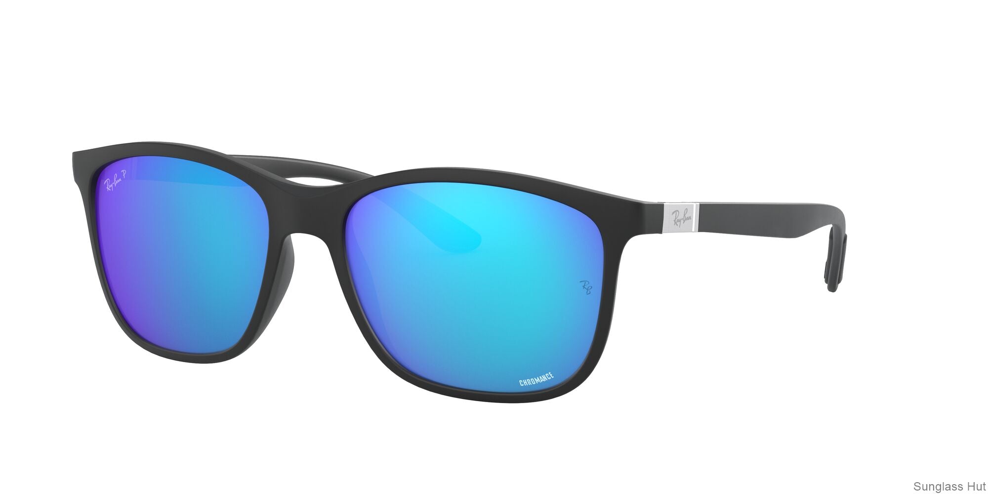 RB4330CH Black/Blue Mirror Chromance Polarized STD
