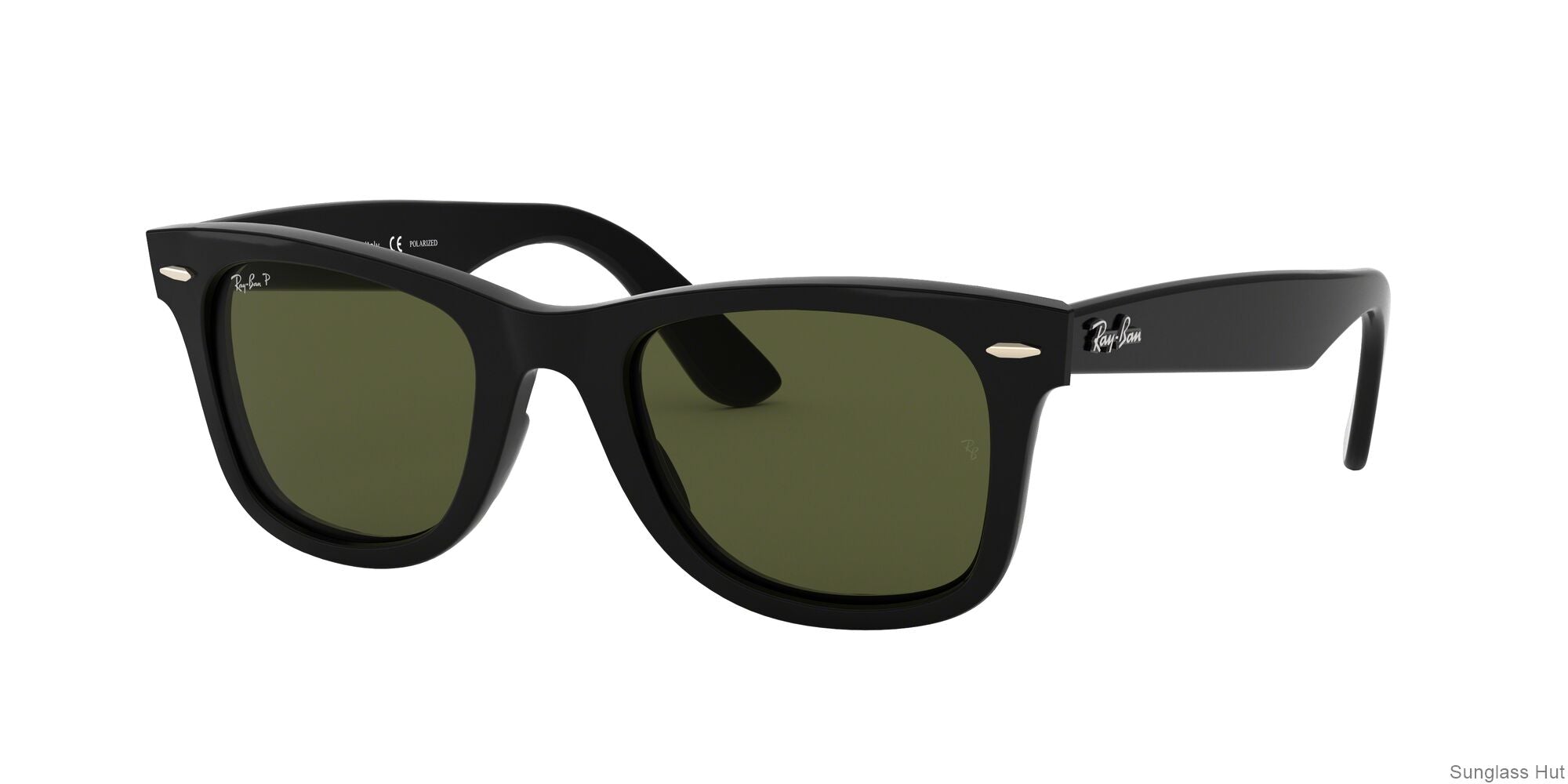RB4340 Black/Polarized Green Classic G-15/Polarized STD