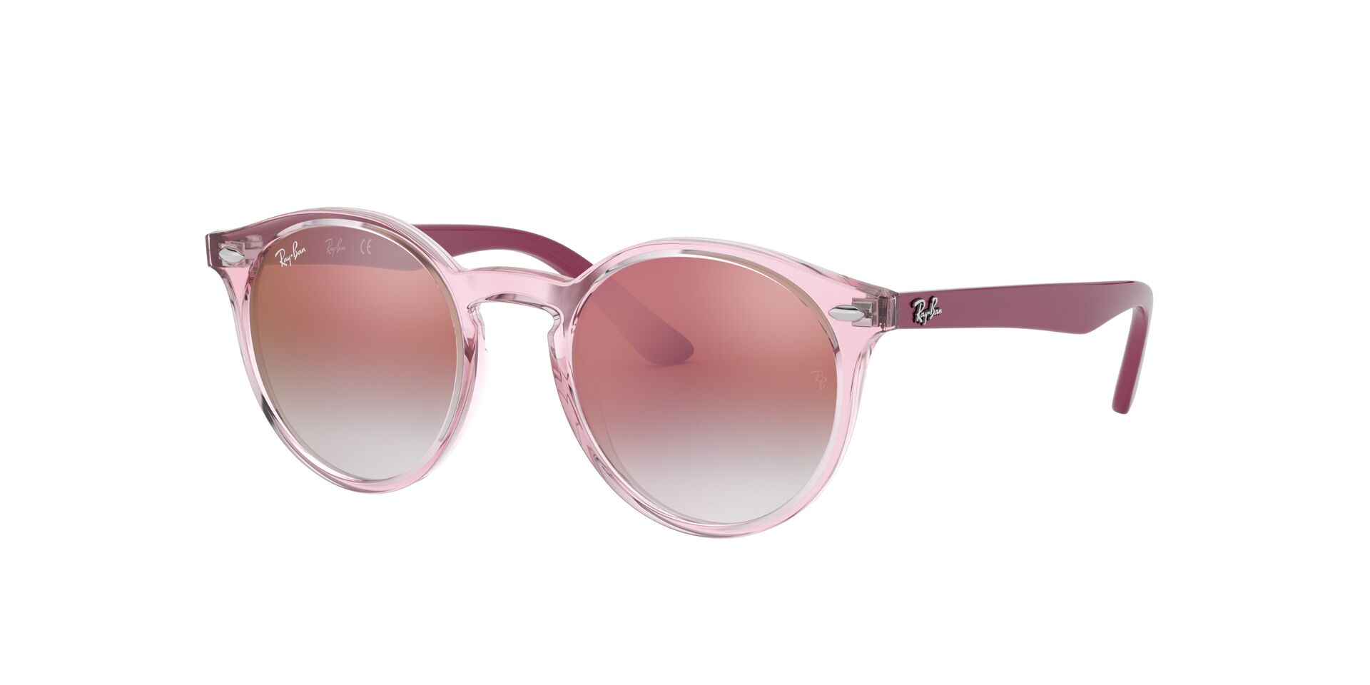 RJ9064S Pink/Clear Gradient Red Mirror Red 7-10 Years