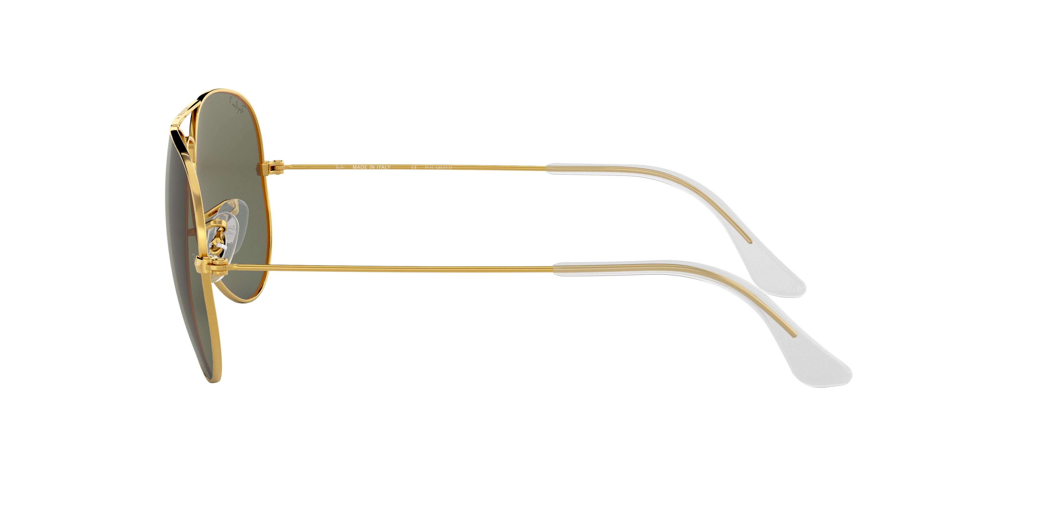 RB3025 Gold/Polarized Green Classic G-15/Polarized L