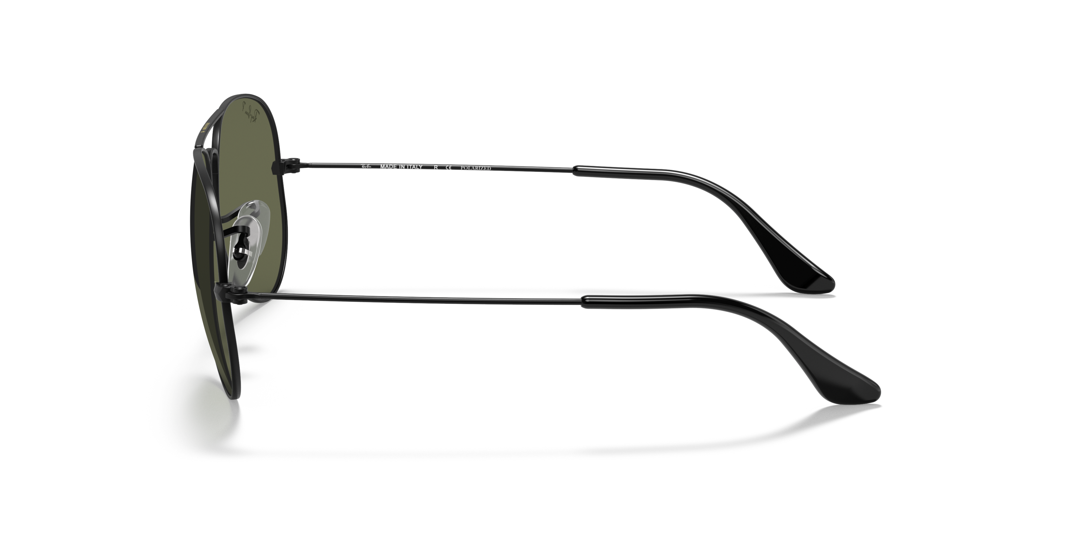 RB3025 Black/Polarized Green Classic G-15/Polarized STD
