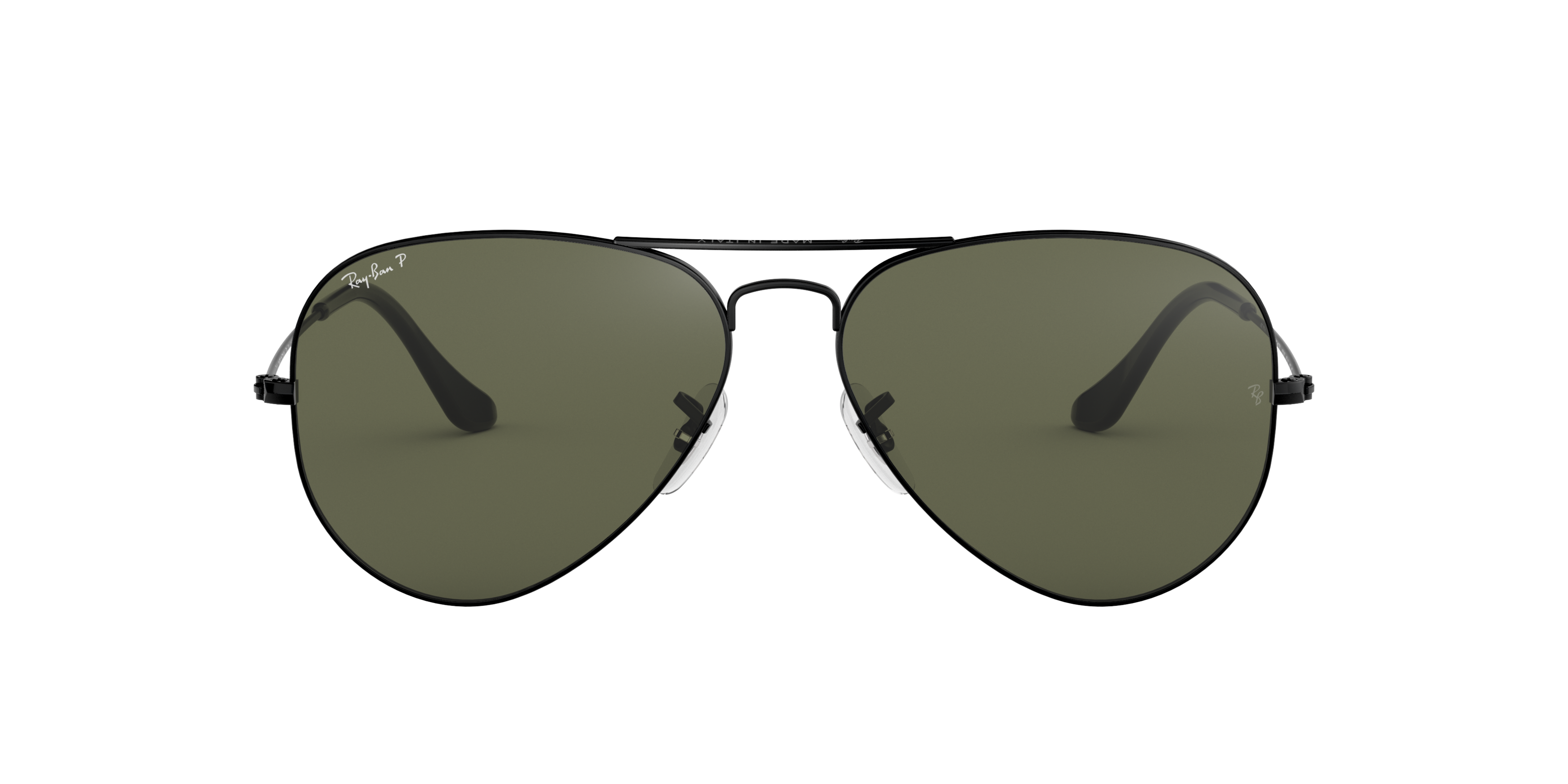 RB3025 Black/Polarized Green Classic G-15/Polarized