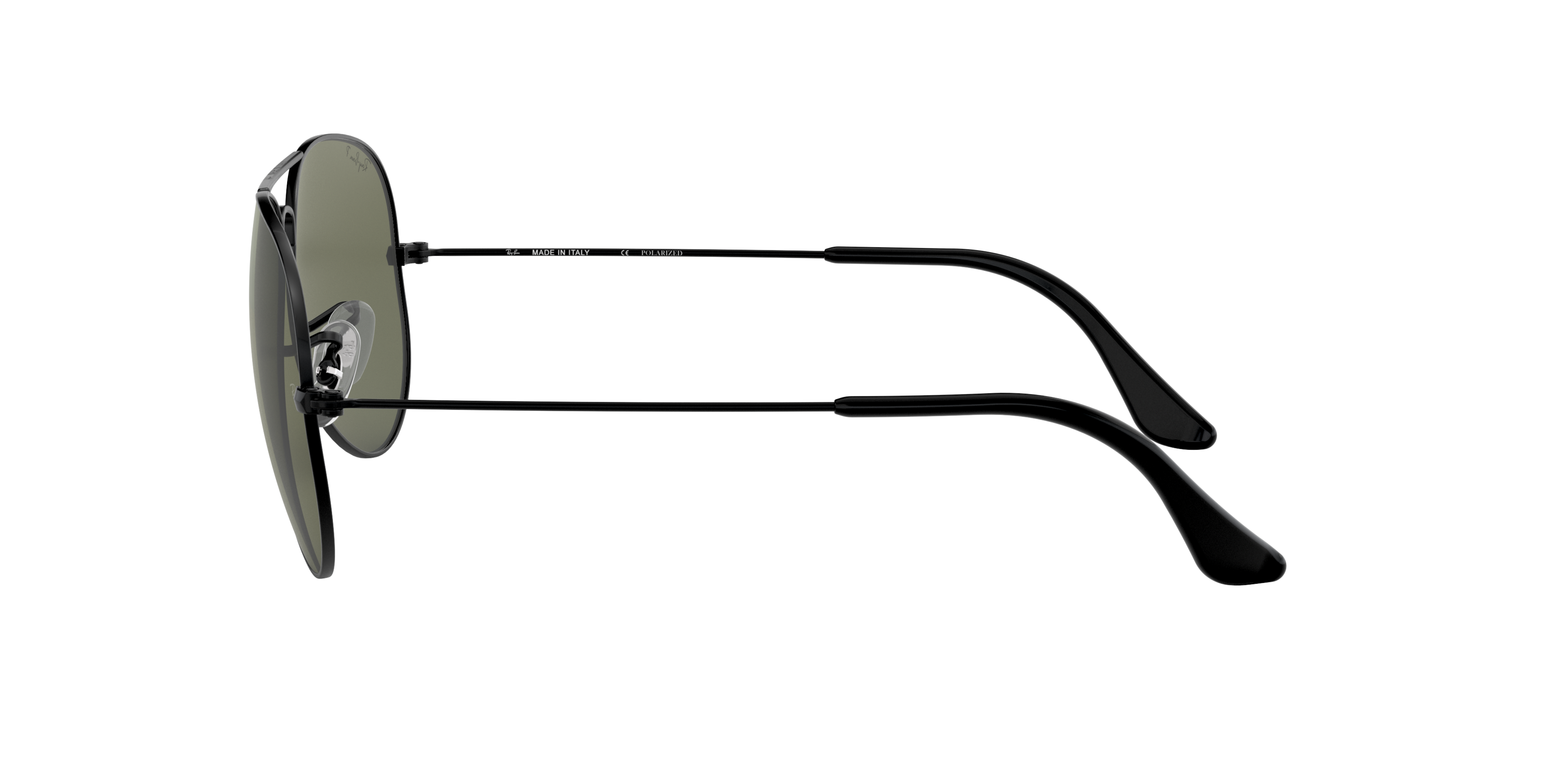 RB3025 Black/Polarized Green Classic G-15/Polarized