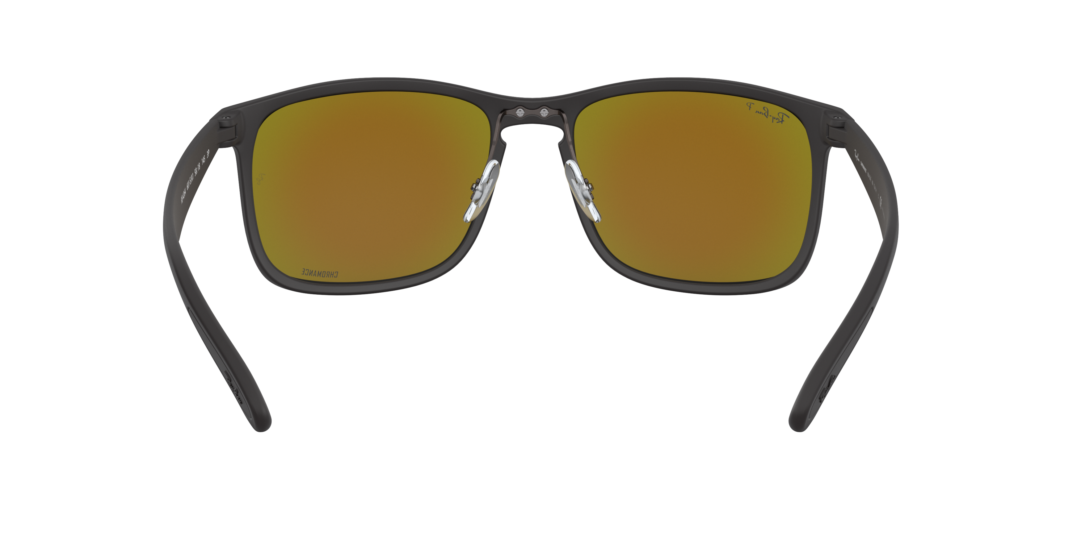 RB4264 Black/Blue Mirror Chromance Polarized STD