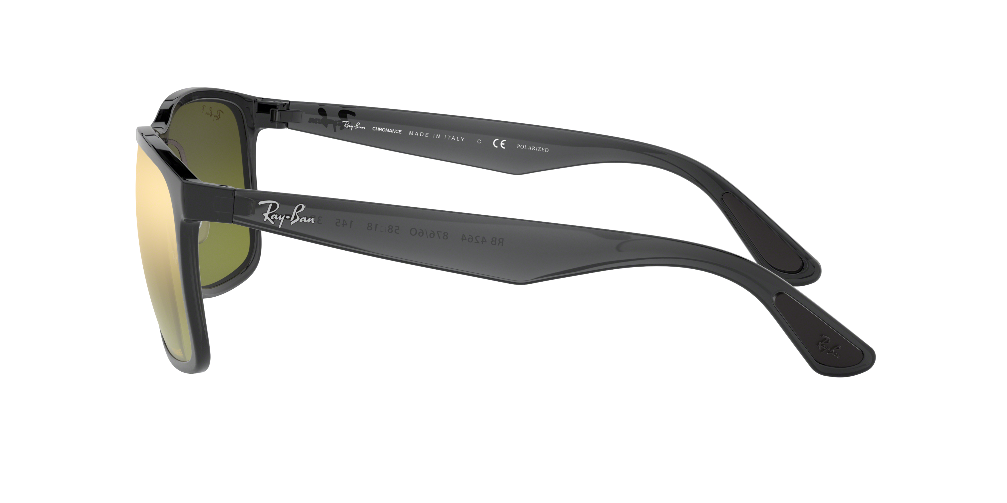 RB4264 Grey/Green Mirror Chromance Polarized STD