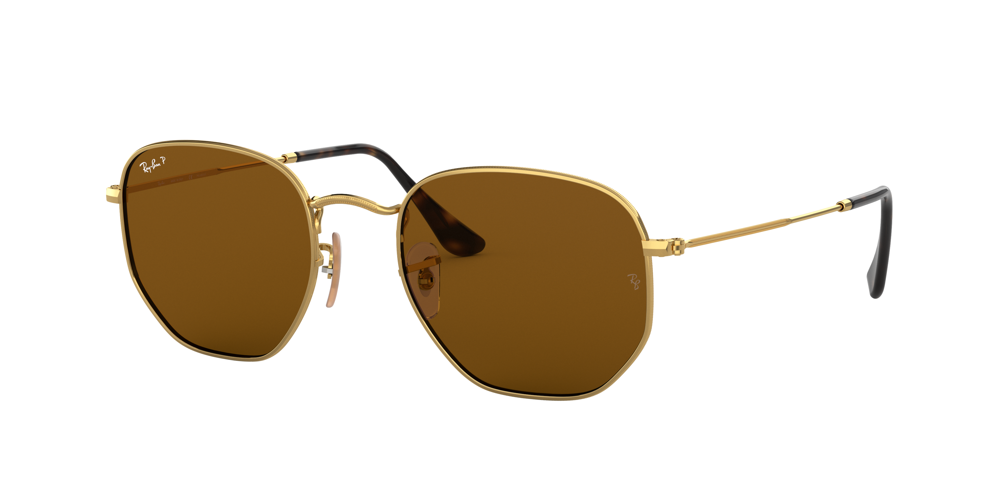 RB3548N Gold/Polarized Brown Classic B-15/Polarized