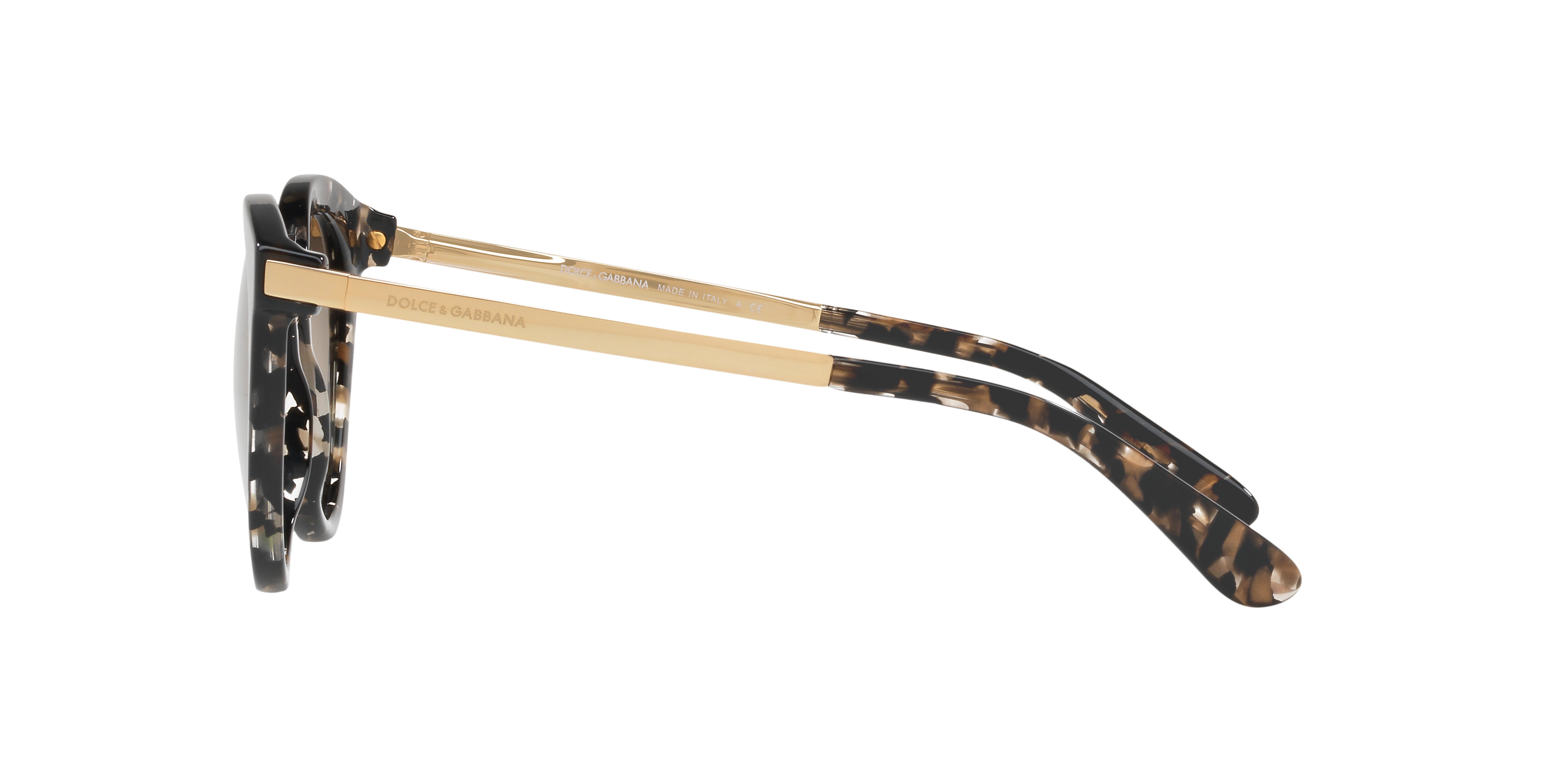 DG4268 Gold/Clear Gradient Brown Mirror L
