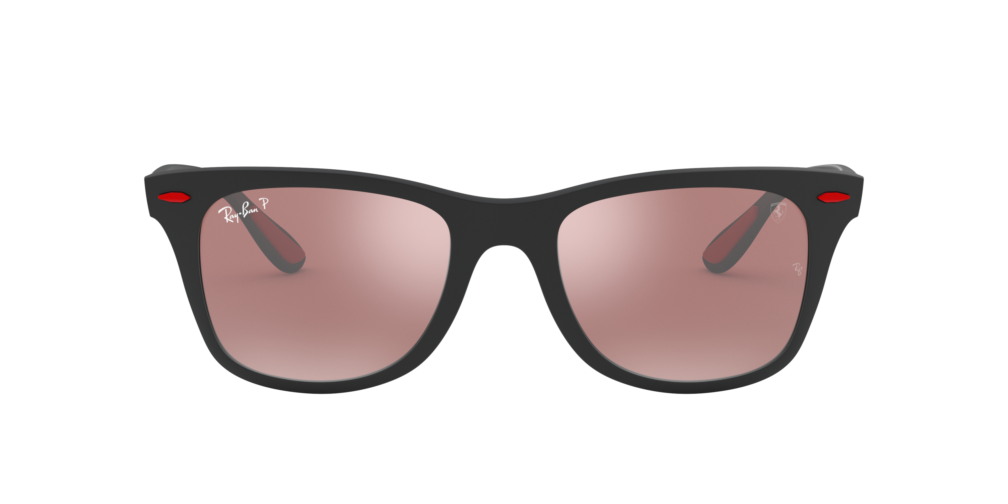 RB4195M Black/Purple/Silver Mirror Chromance Polarized STD