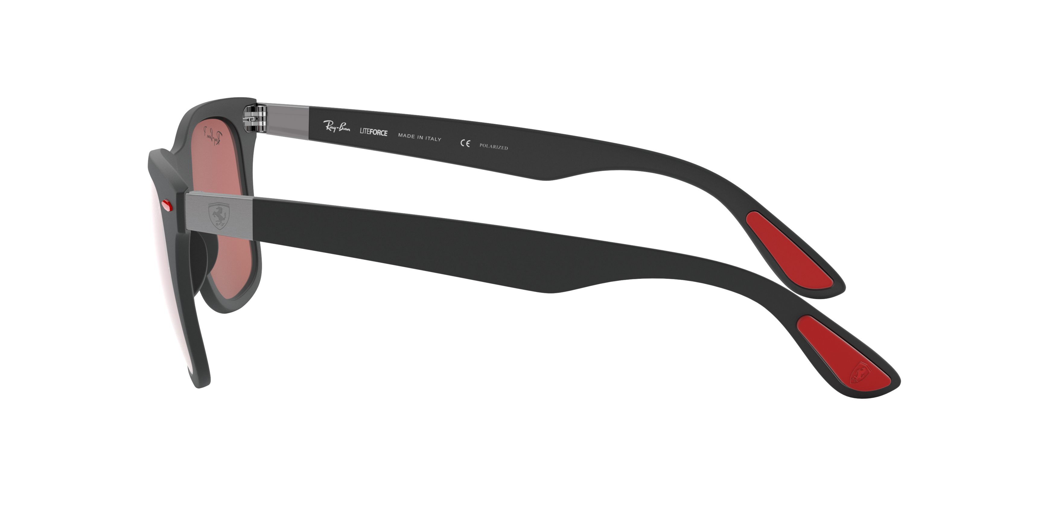 RB4195M Black/Purple/Silver Mirror Chromance Polarized STD