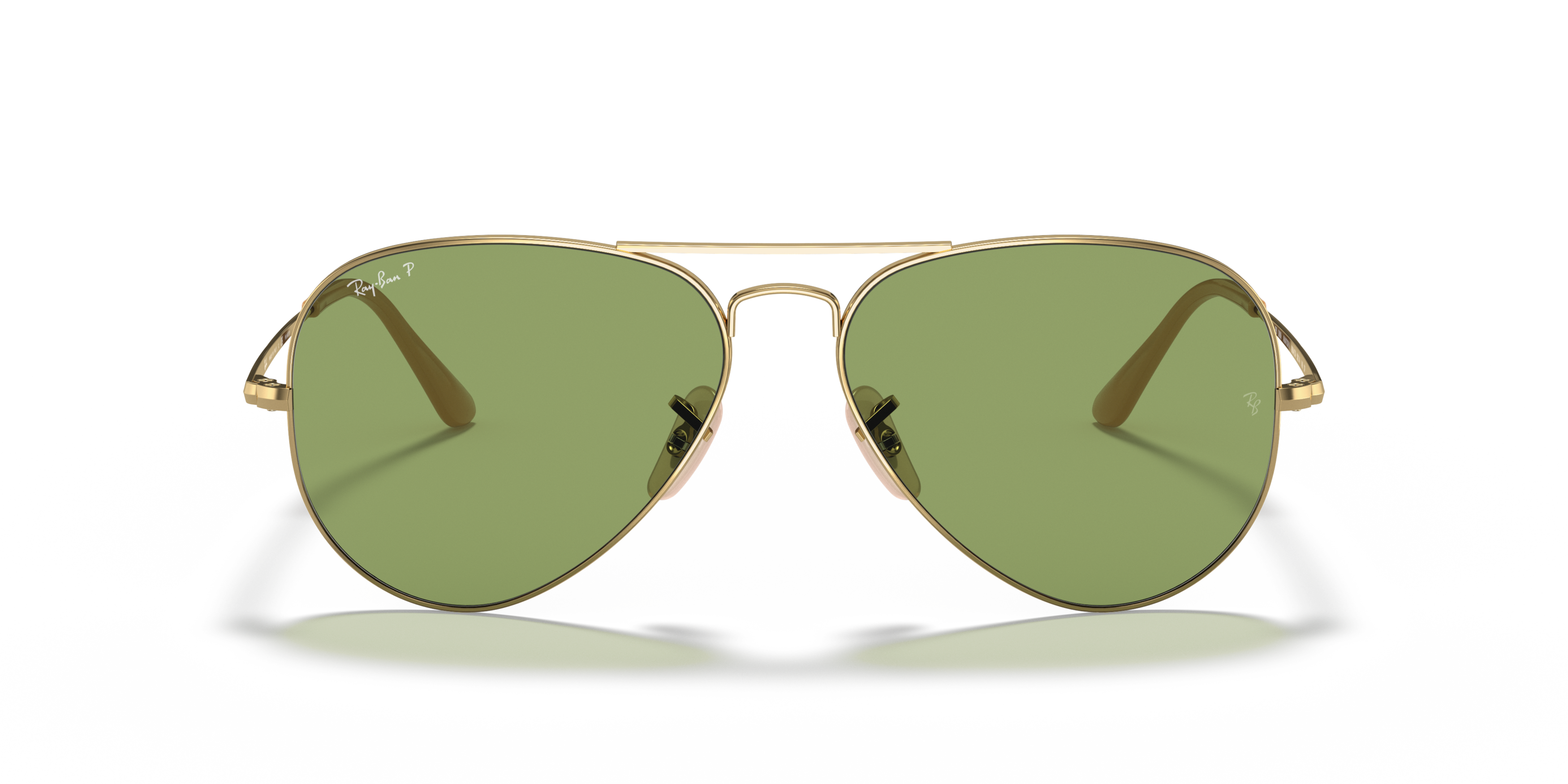 RB3689 Gold/Polarized Green Classic G-15/Polarized STD