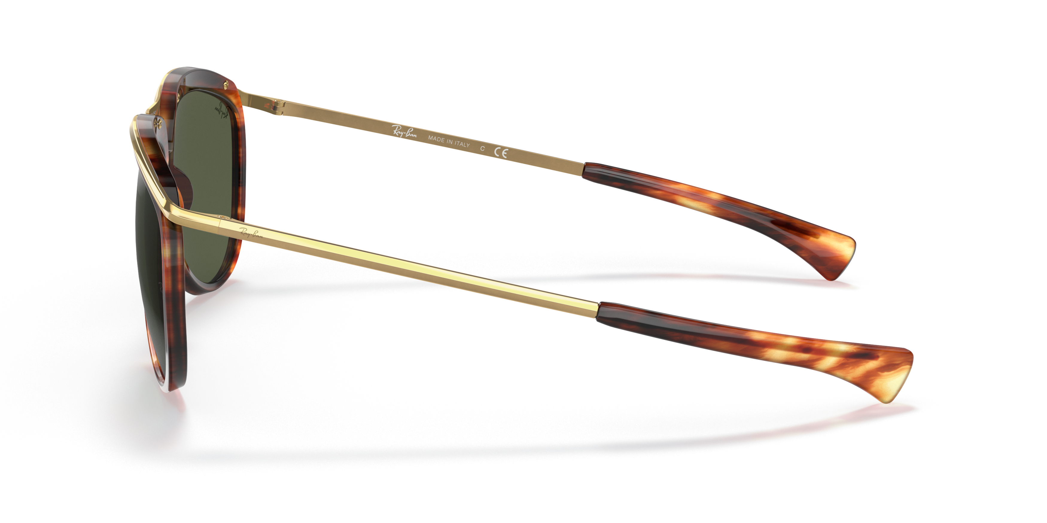 RB2219 Ray-Ban AVIATOR OLYMPIAN Havana/Green M