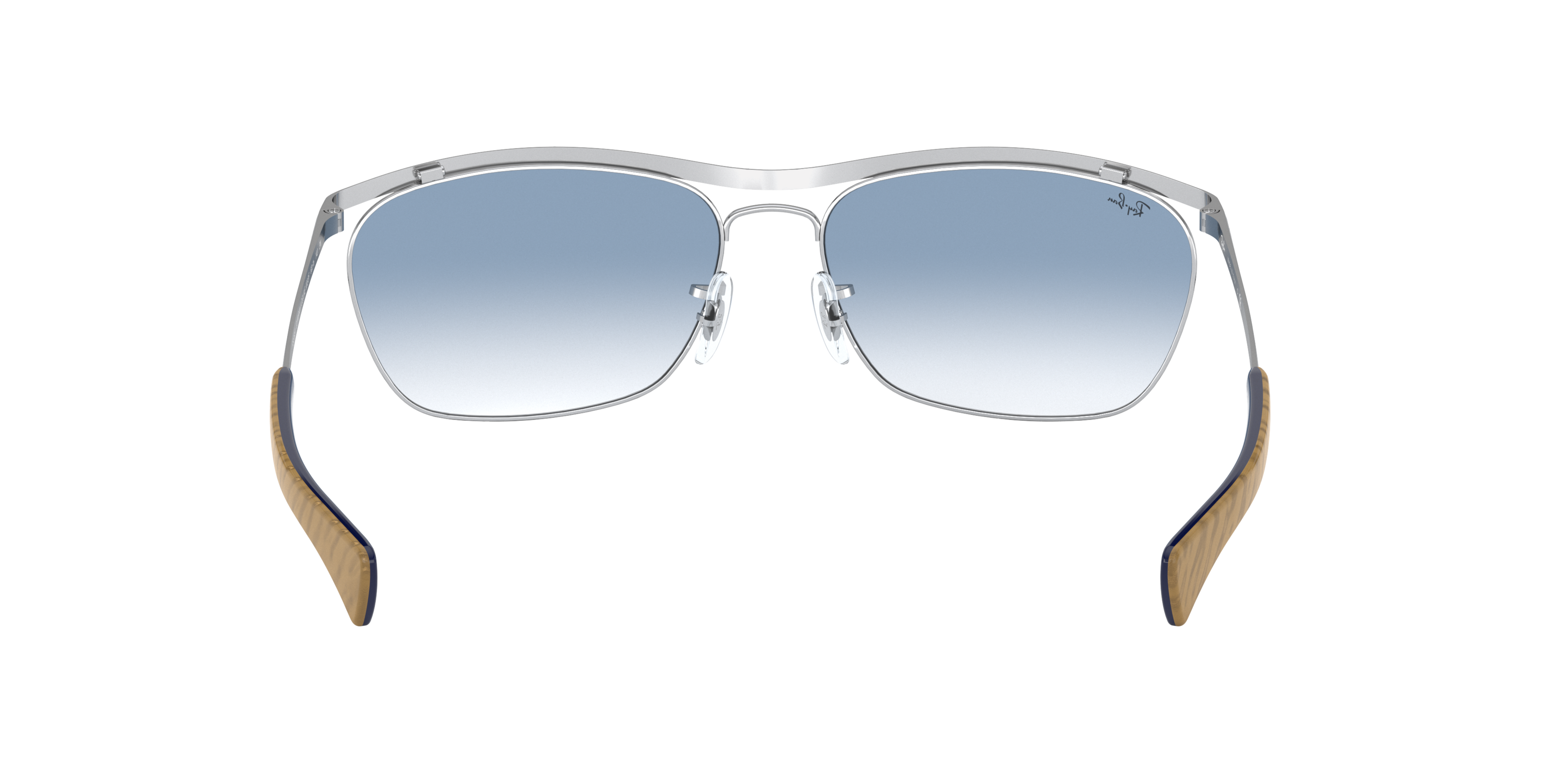 RB3619 Silver/Light Blue Gradient STD