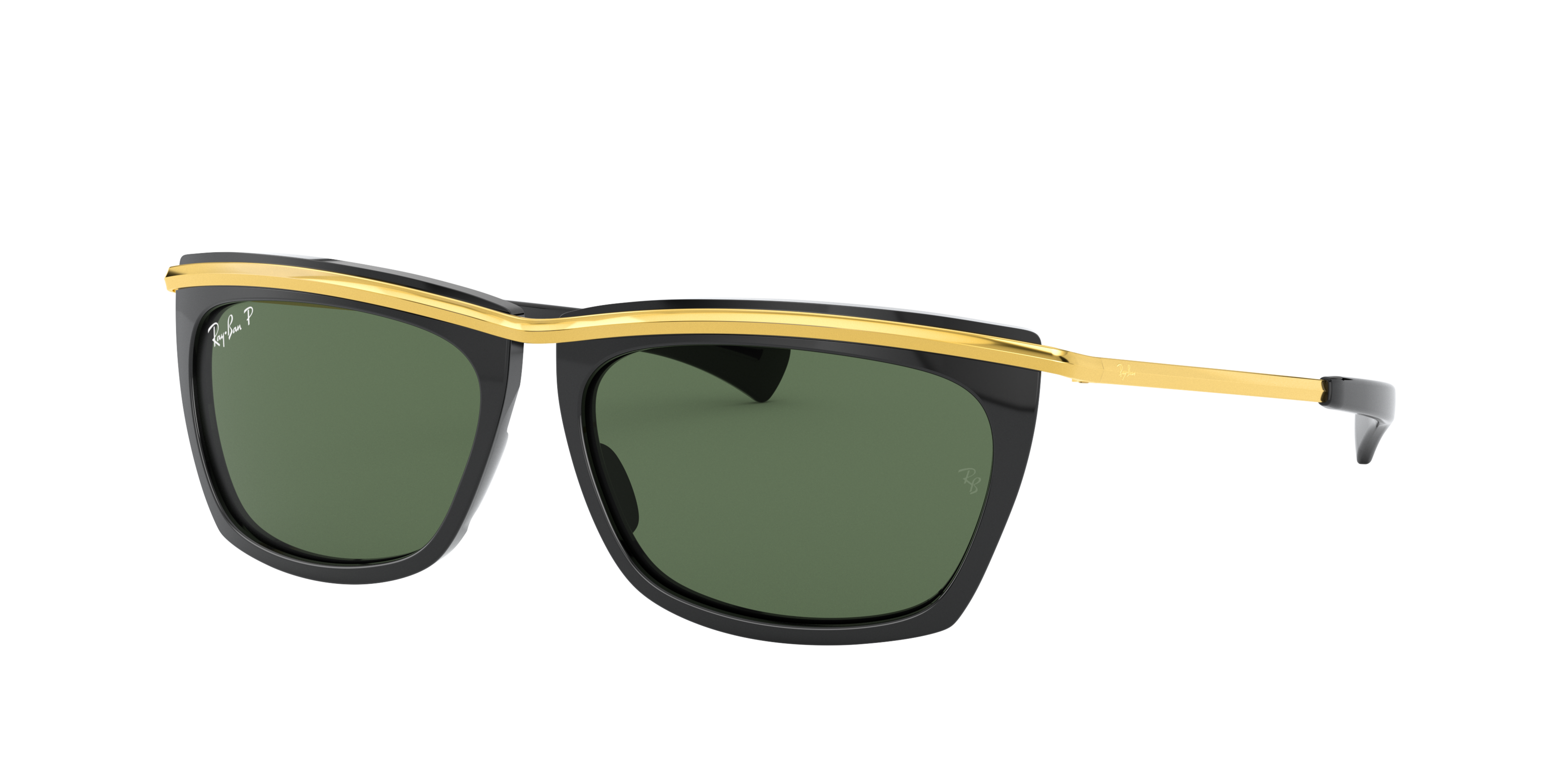 RB2419 Gold/Polarized Green Classic G-15/Polarized STD