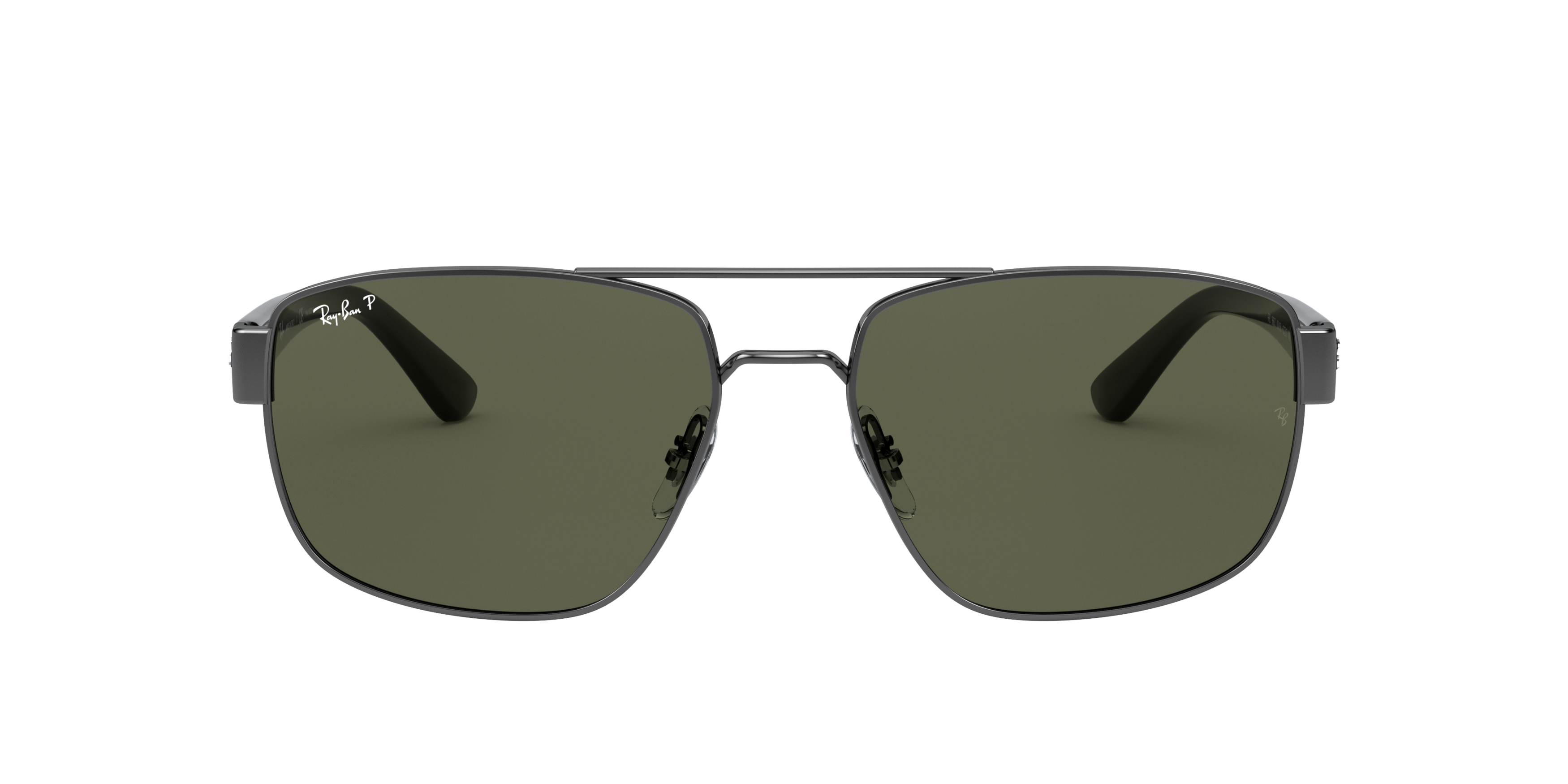 RB3663 Grey/Polarized Green Classic G-15/Polarized STD