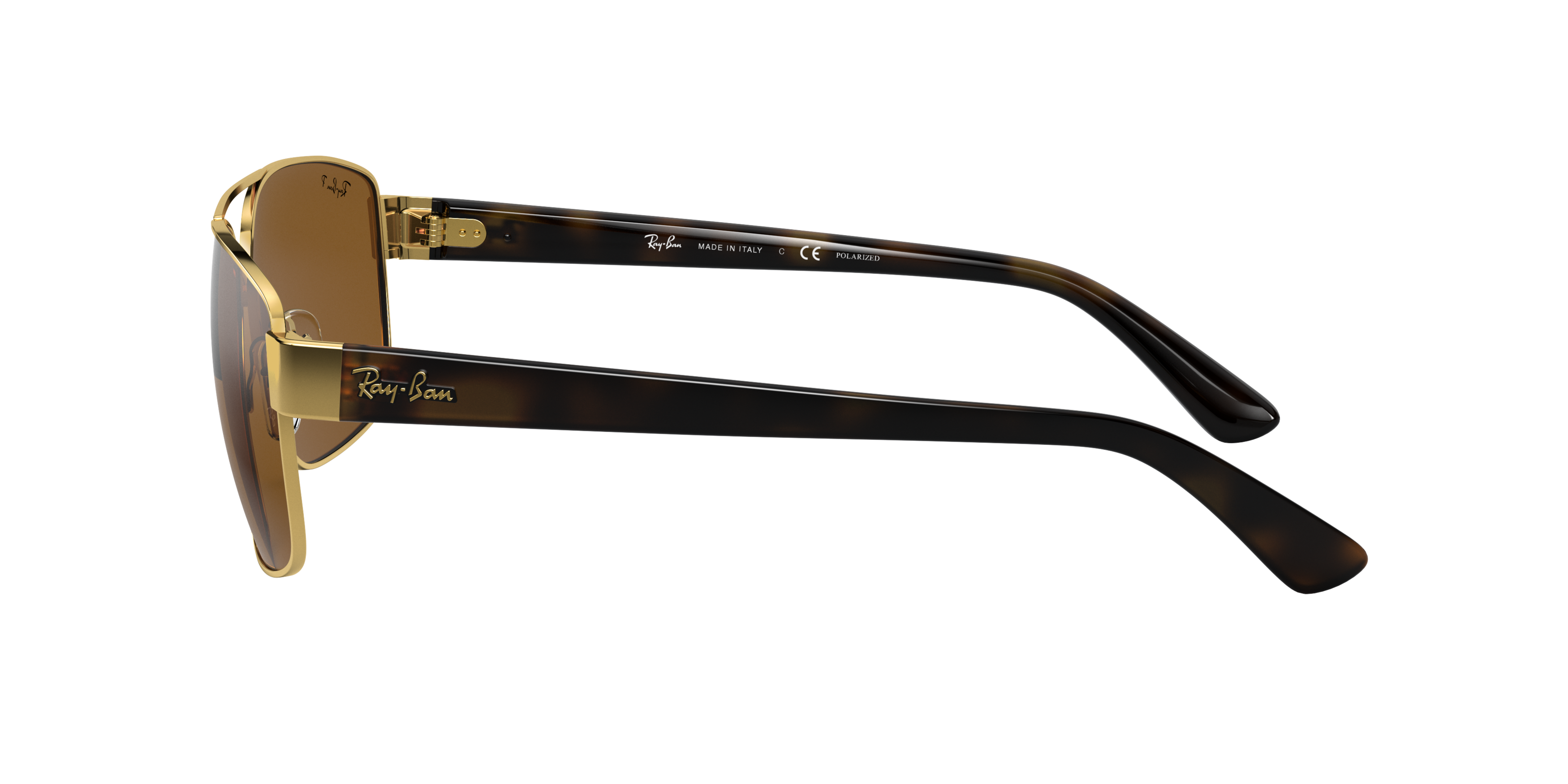 RB3663 Black/Polarized Brown Classic B-15/Polarized STD