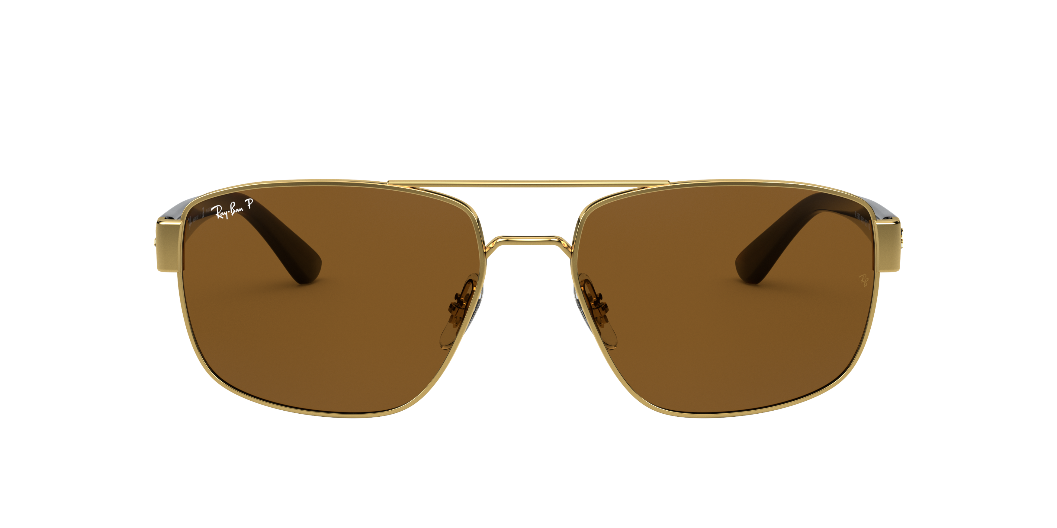 RB3663 Black/Polarized Brown Classic B-15/Polarized STD