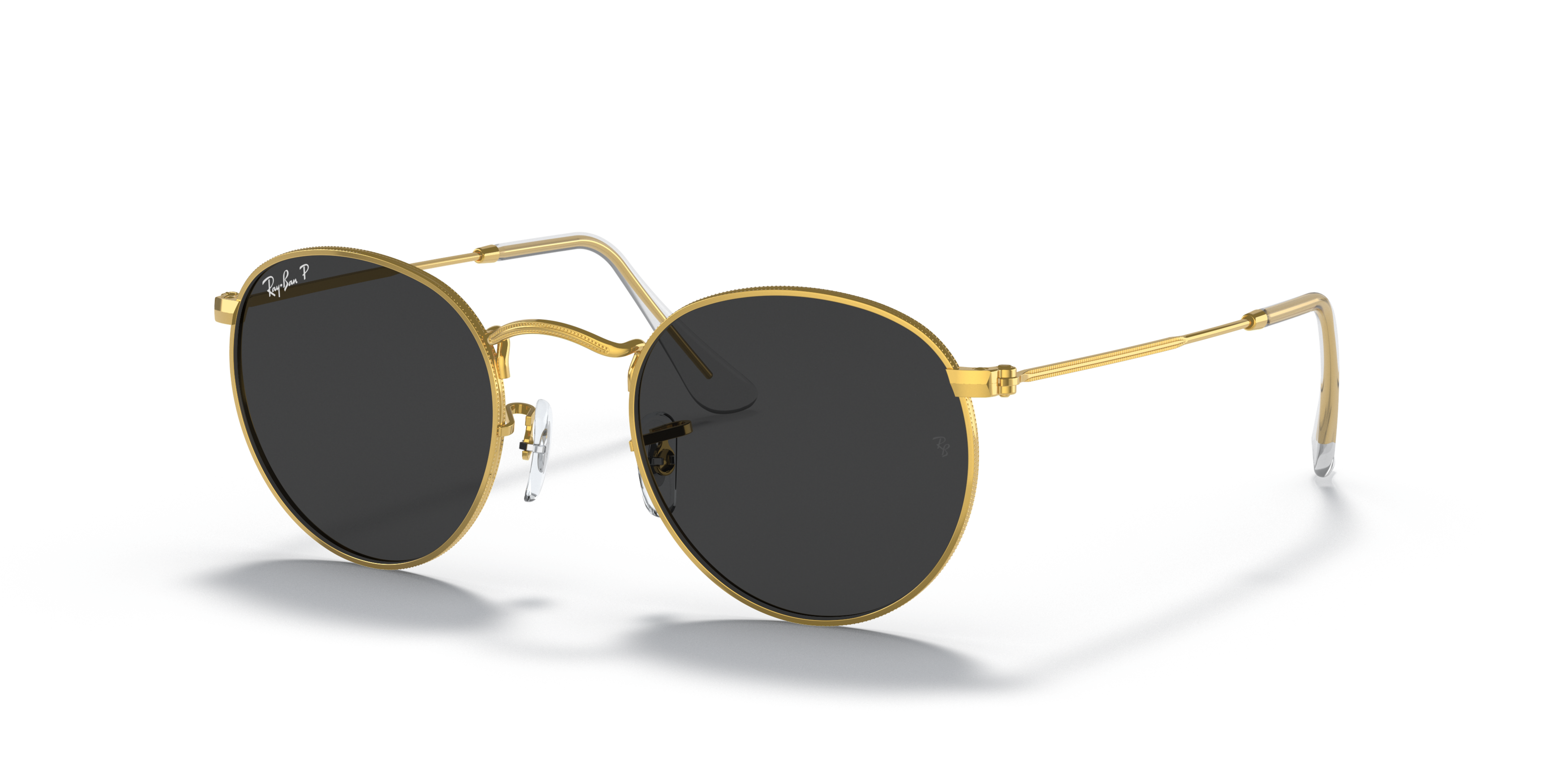 RB3447 Gold/Polarized Black/Polarized L